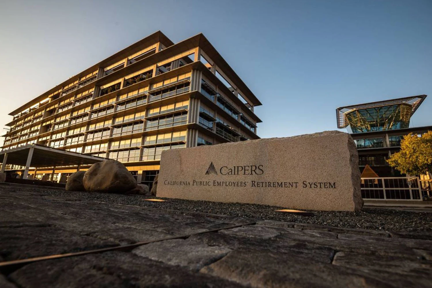 The California Public Employees' Retirement System, or CalPERS, headquarters in Sacramento.