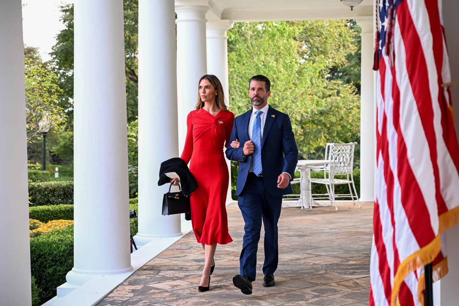 Bettina Anderson and Donald Trump Jr.