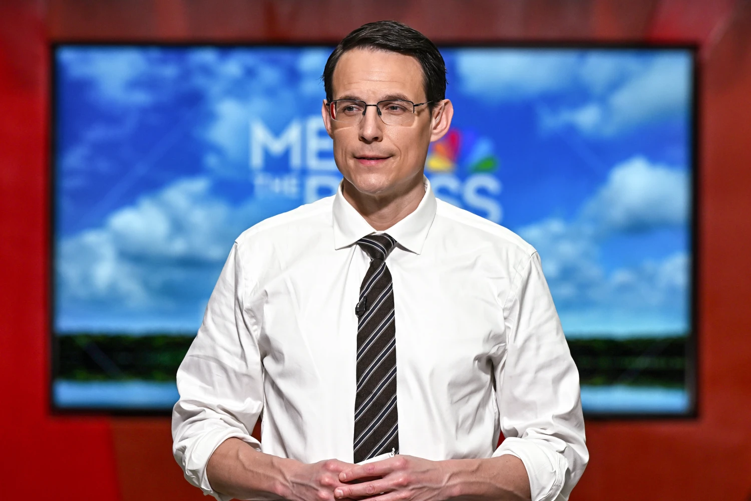 NBC News Chief Data Analyst Steve Kornacki appears on “Meet the Press” in Washington D.C., on March 8, 2026.