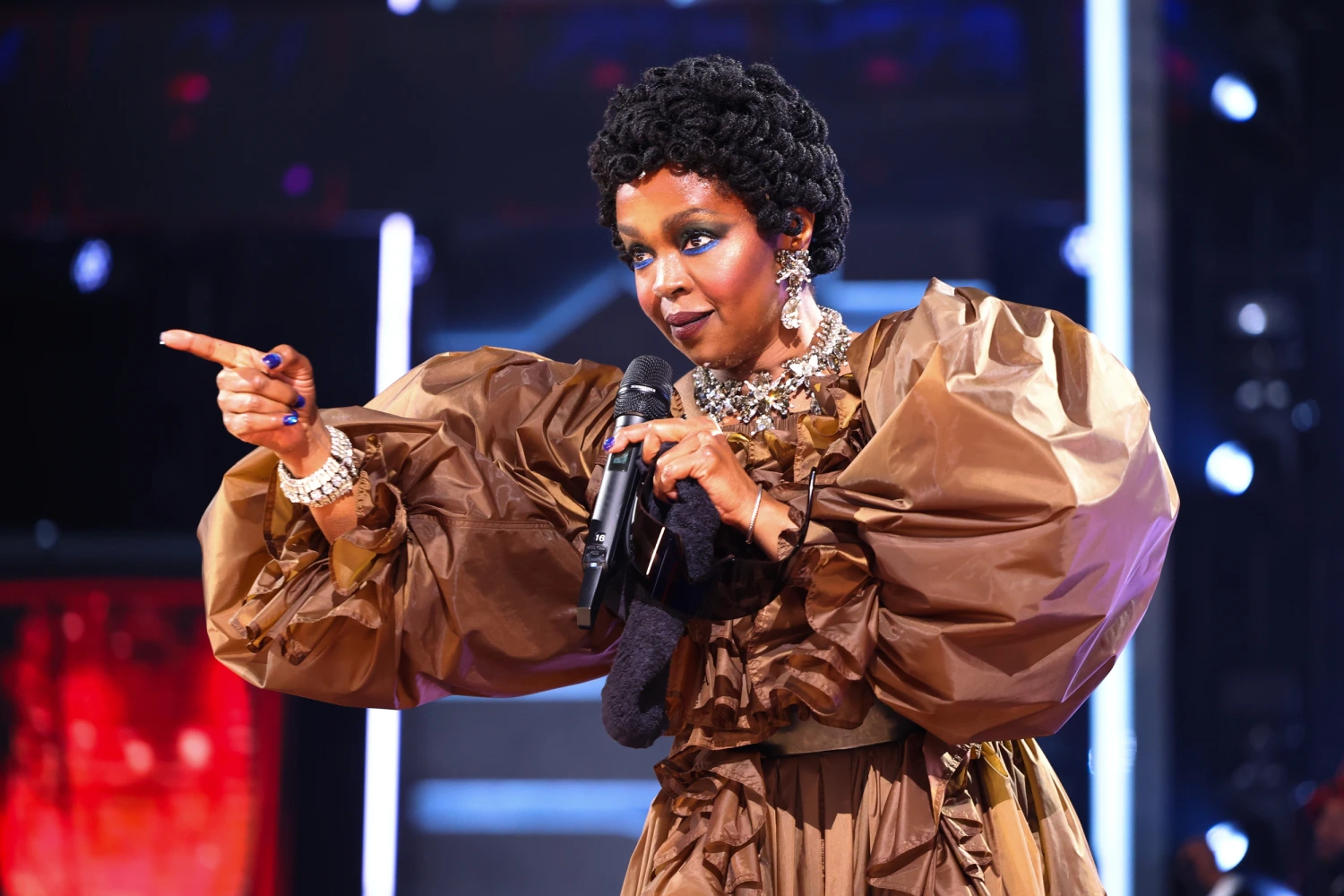 Lauryn Hill performs onstage at the BET Awards 2026 in Los Angeles, CA on June 28, 2026.