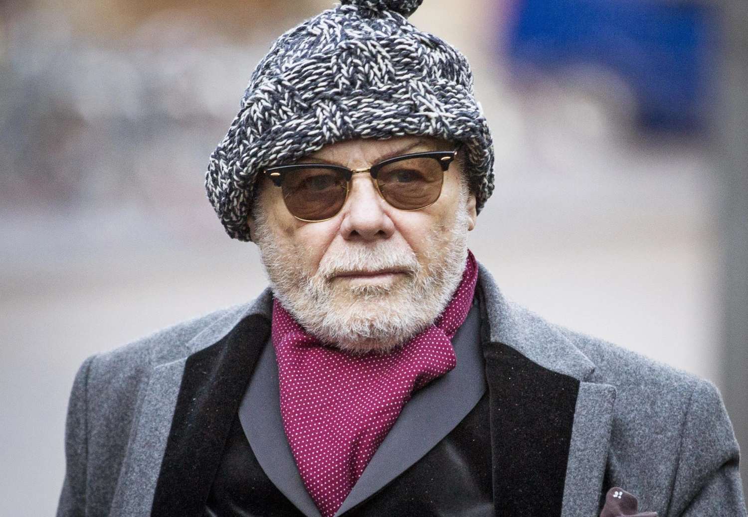 Gary Glitter, real name Paul Gadd, arrives at Southwark Crown Court on January 13, 2015 in London, England.