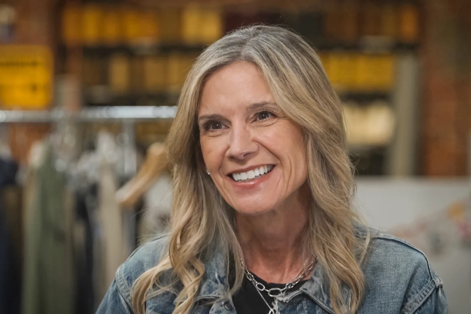 Levi Strauss CEO Michelle Gass sits down for an interview with NBC News.