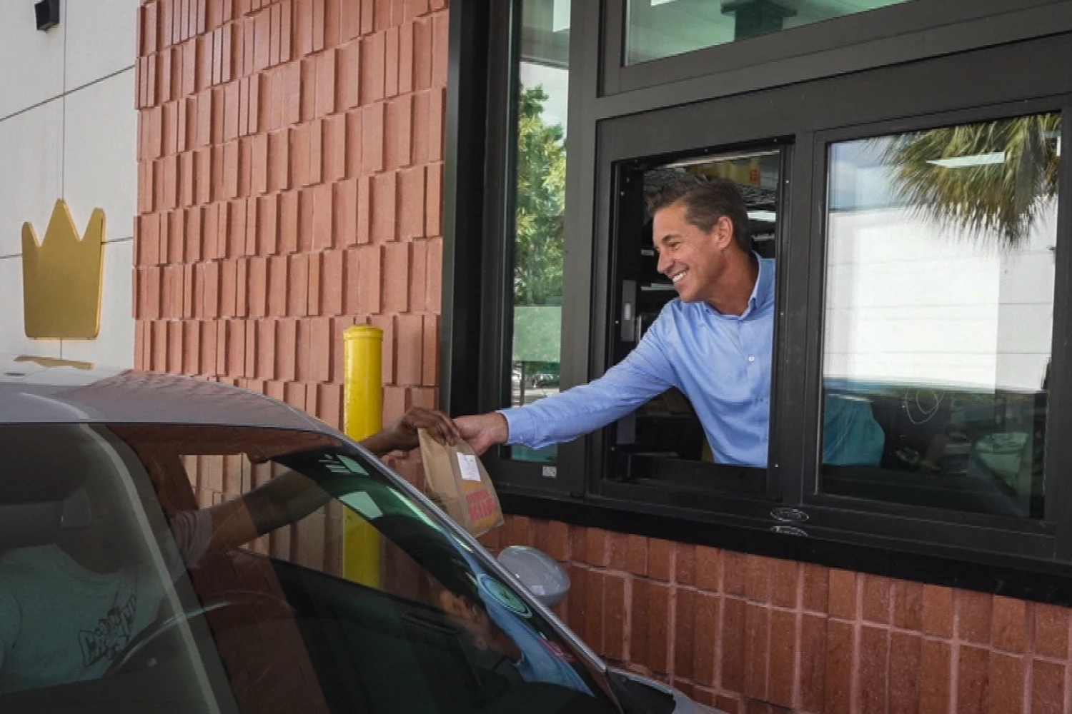 Burger King President Tom Curtis.