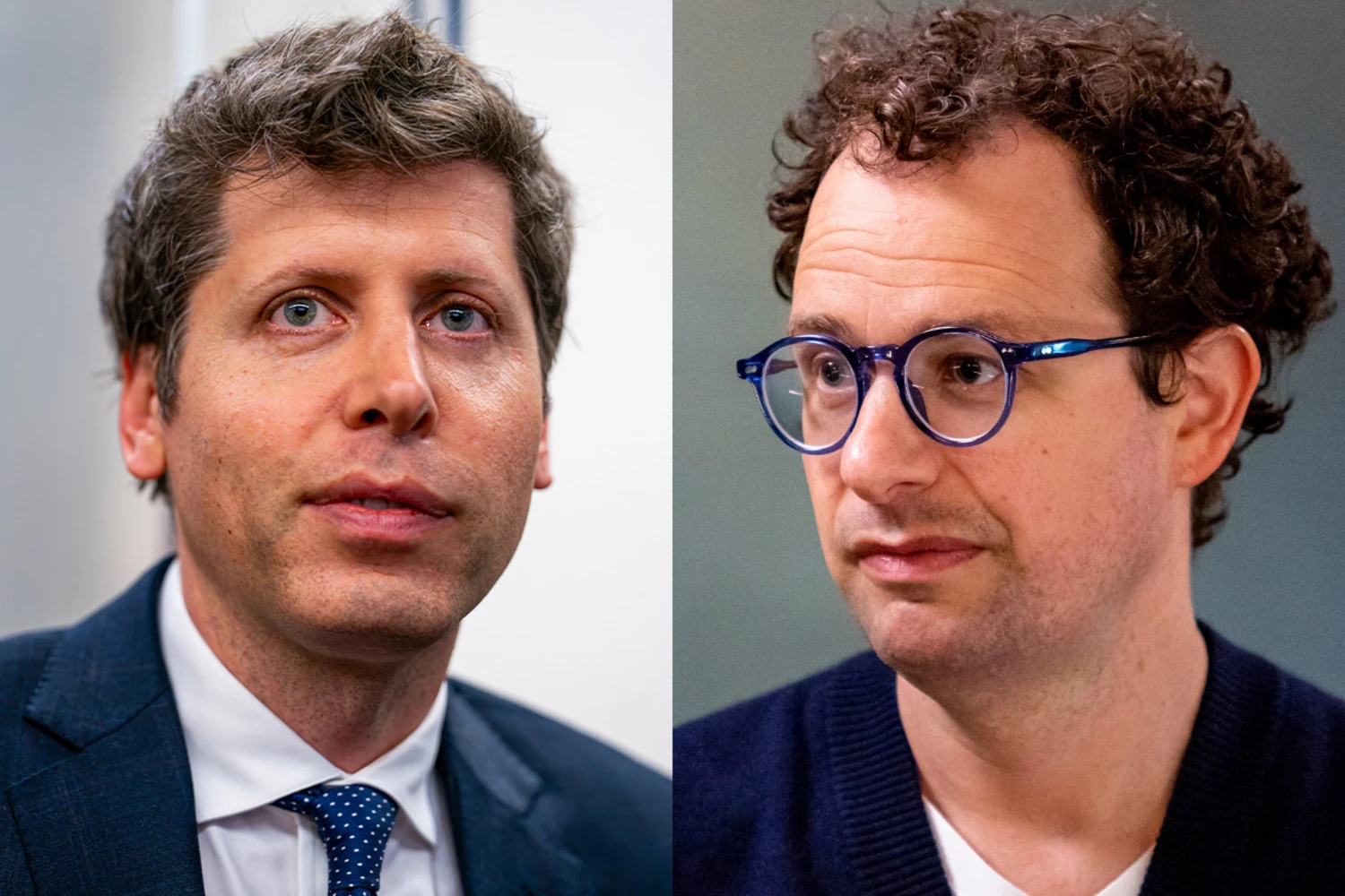 Sam Altman; Dario Amodei.