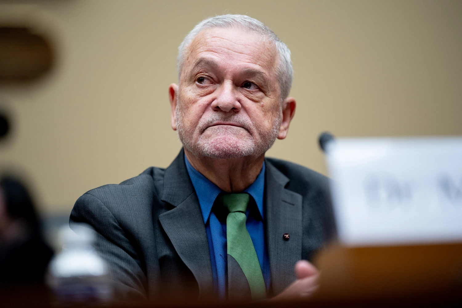 Dr. David Morens appears during a House Select Subcommittee on the Coronavirus Pandemic hearing on Capitol Hill on May 22, 2024 in Washington, DC. 