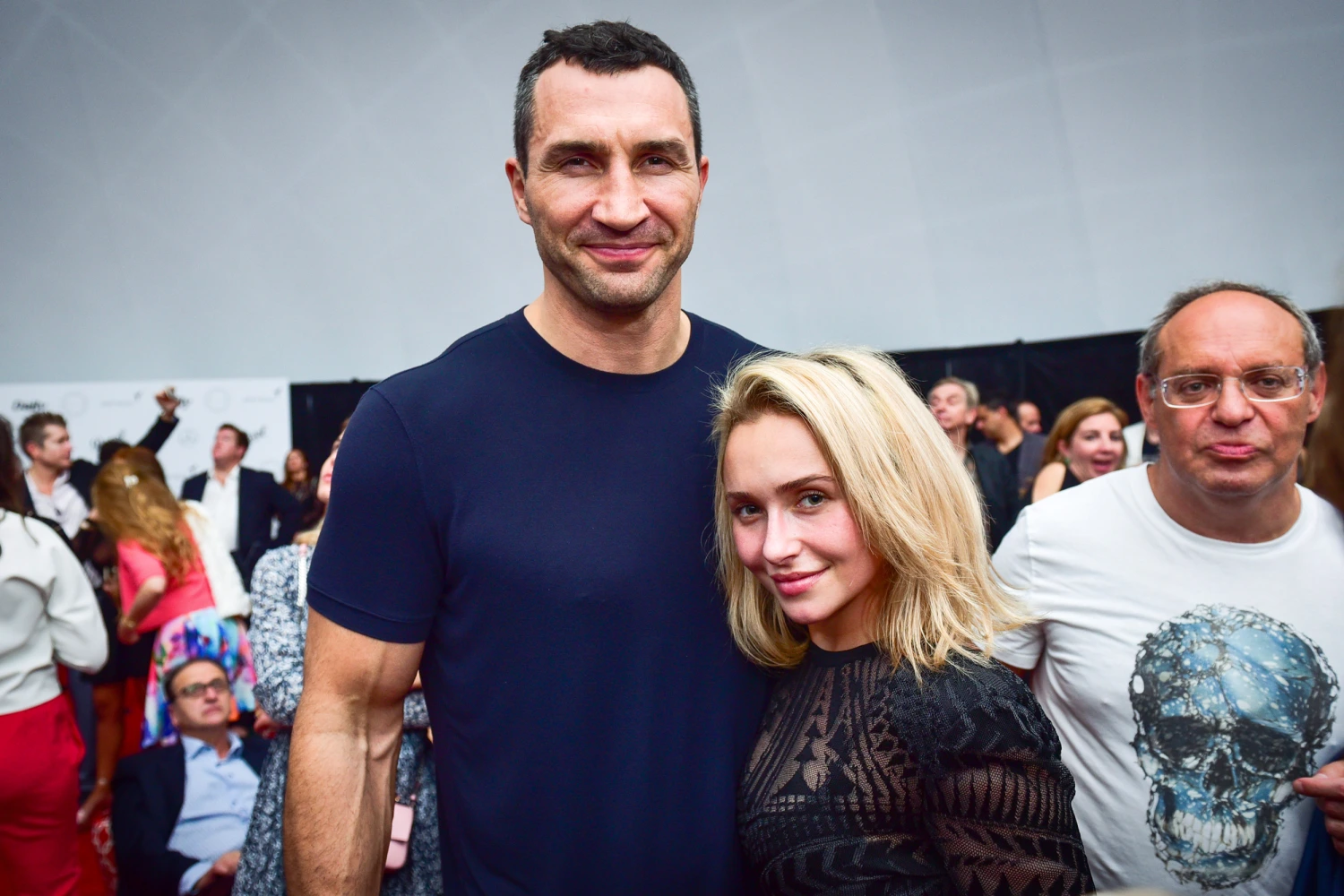 Wladimir Klitschko and Hayden Panettiere on Nov. 29, 2016 in Miami Beach, Fla.
