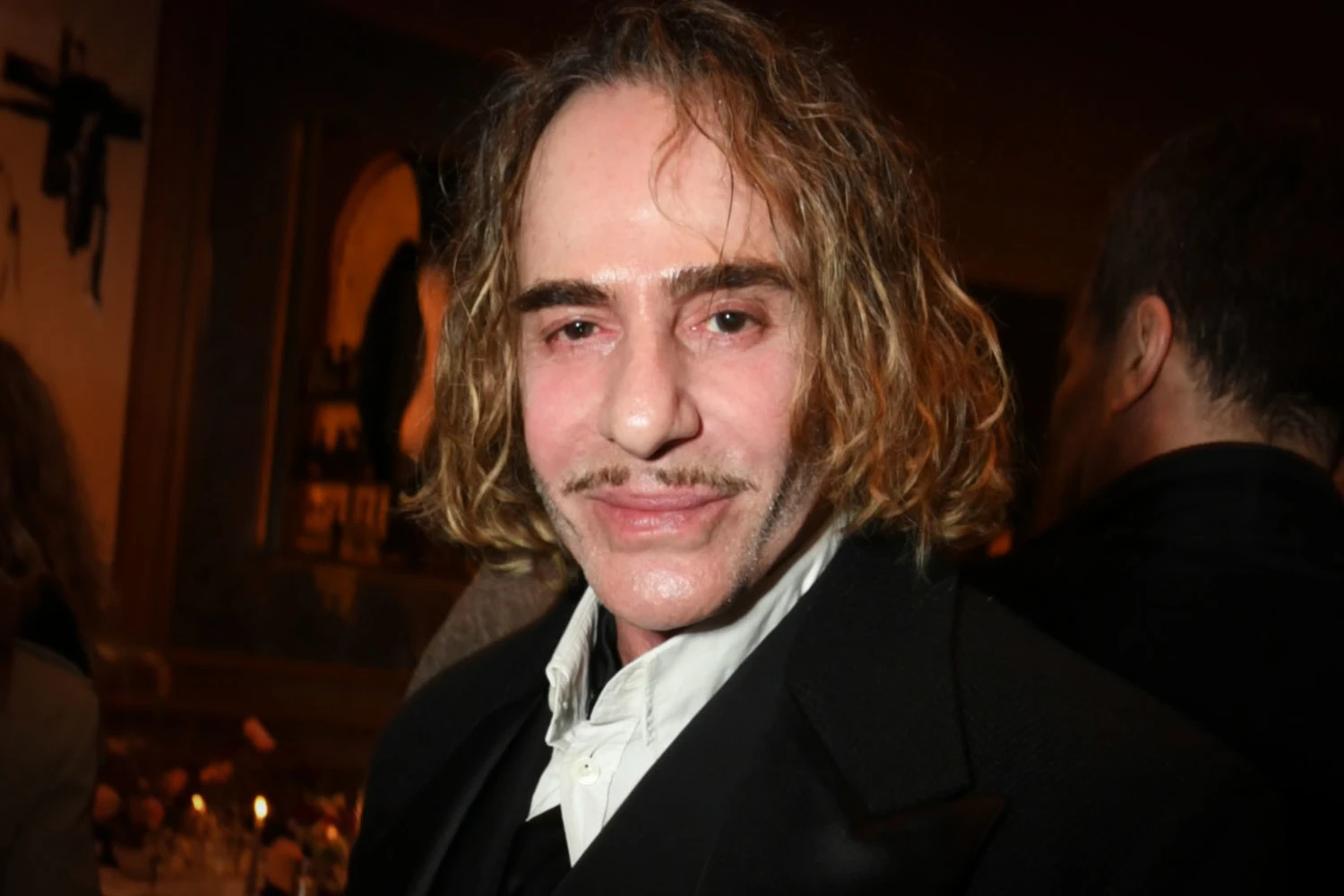 John Galliano attends on March 18, 2026 in London.