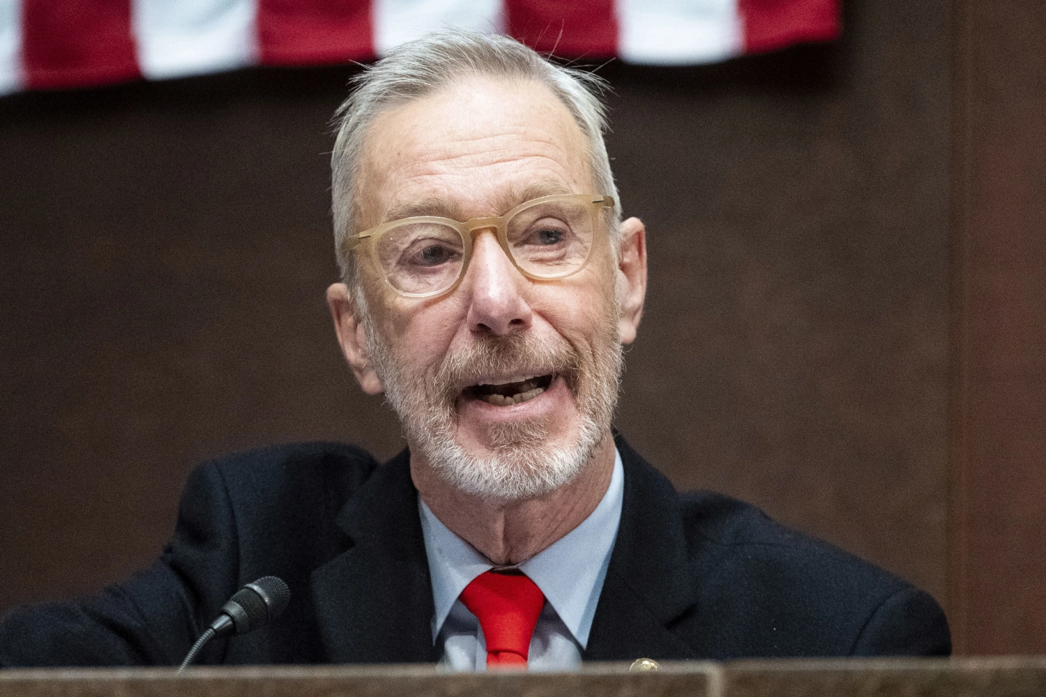 Rep. Stephen Lynch, D-Mass., speaks at a House hearing in 2025.