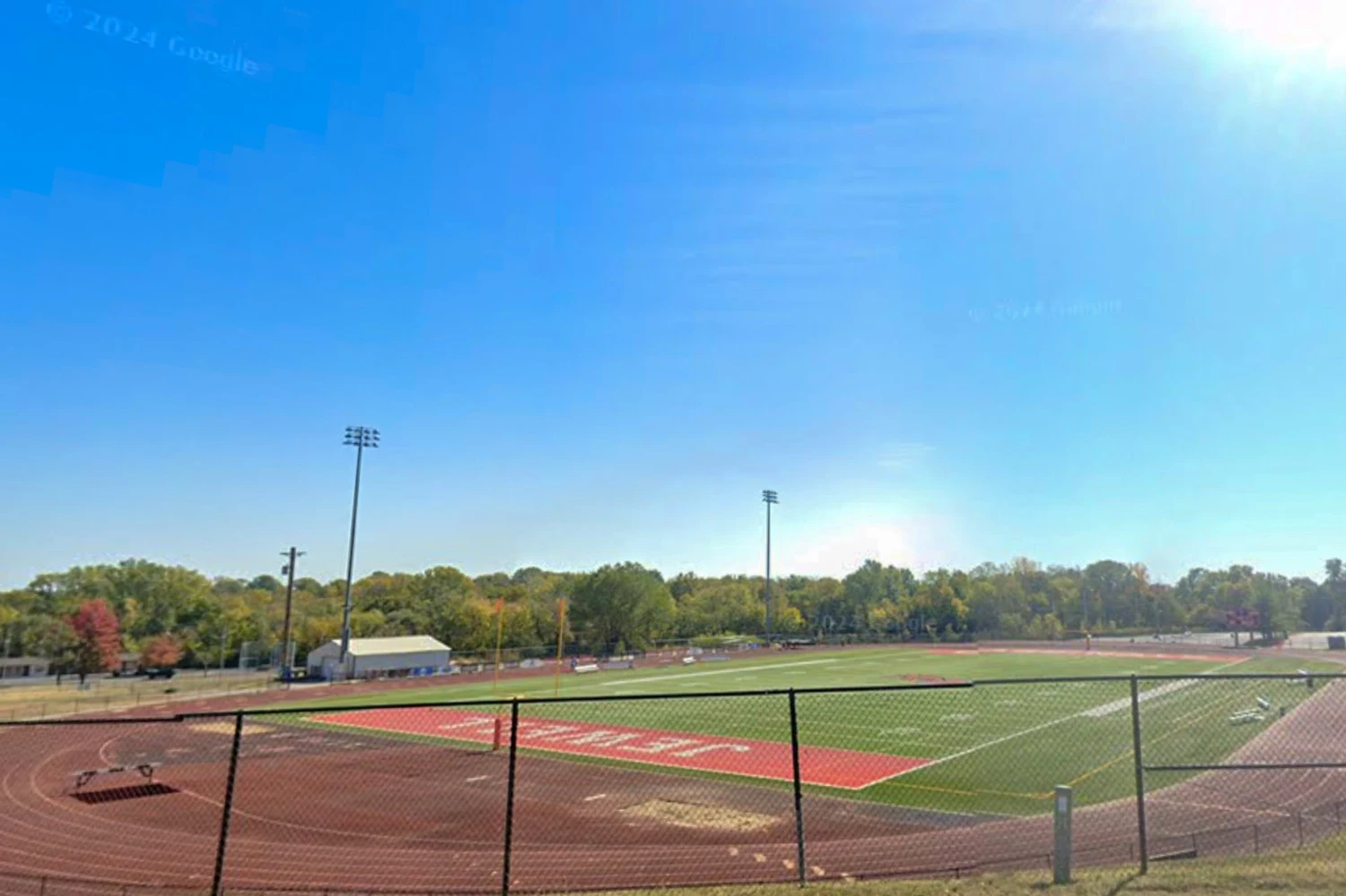 William Jewell College football field.