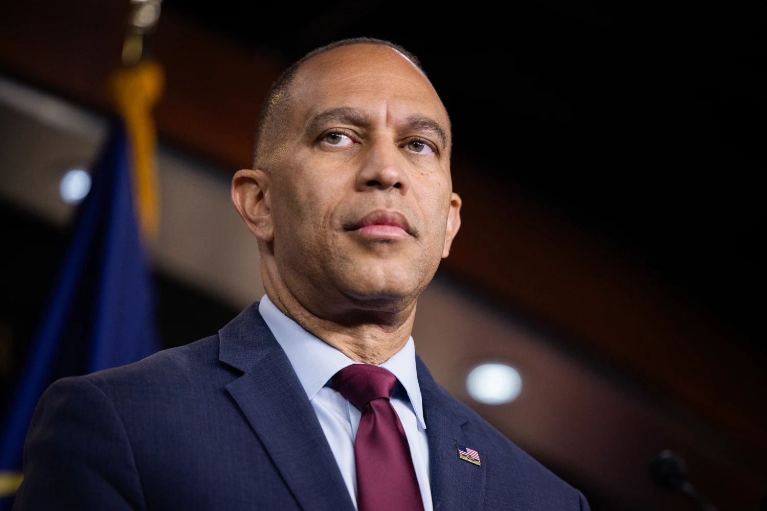 House Minority Leader Hakeem Jeffries, D-NY at the U.S. Capitol in on July 2026.