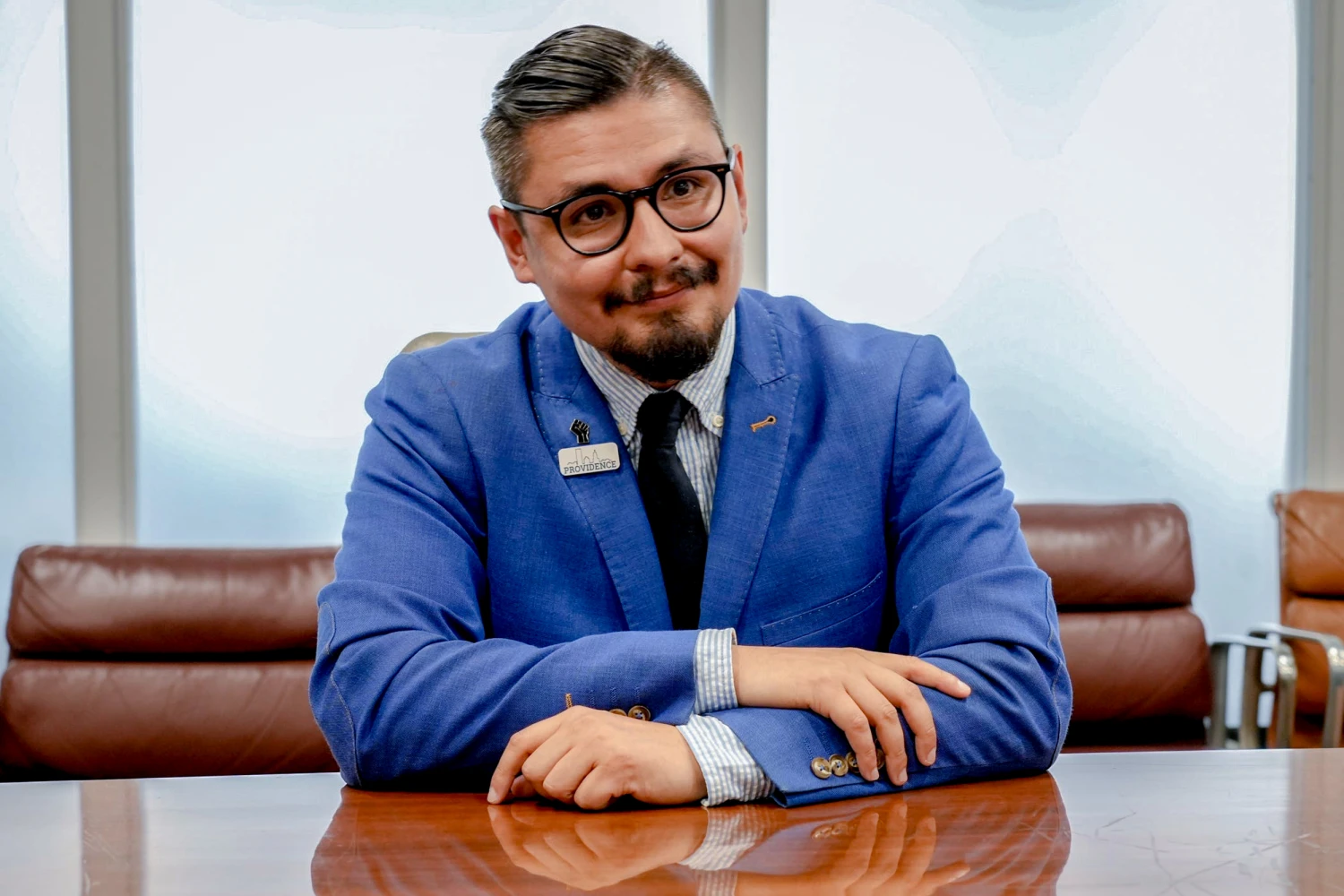 State Rep. David Morales, a Democratic candidate for Providence mayor.