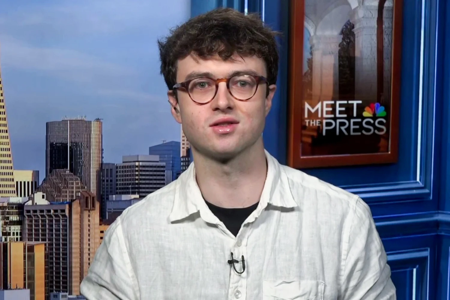 Former Anthropic AI researcher Jacob Coxon on NBC News' "Meet the Press" on Sept. 13, 2026.