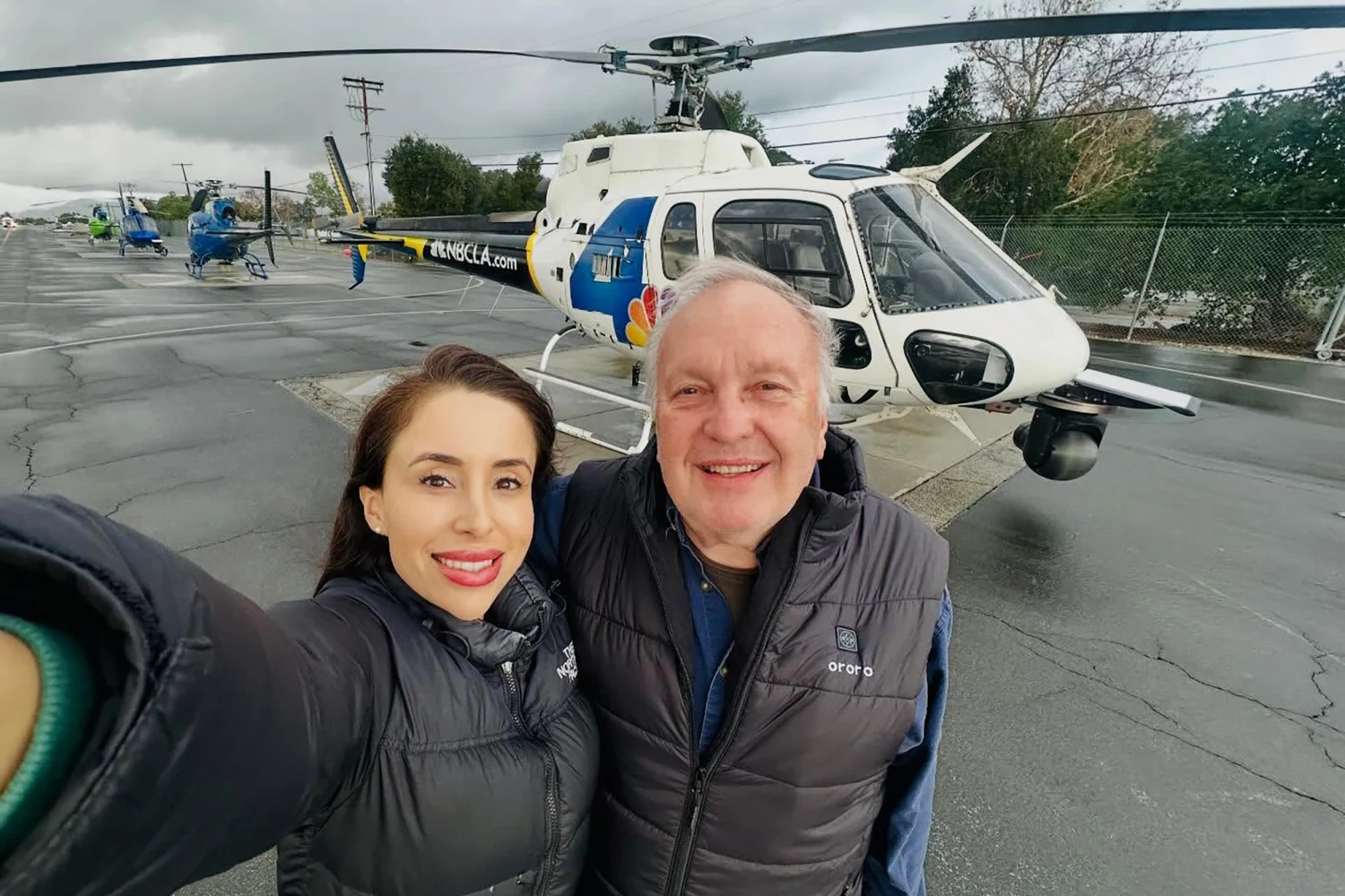 Eliana Moreno and George Marciniw.
