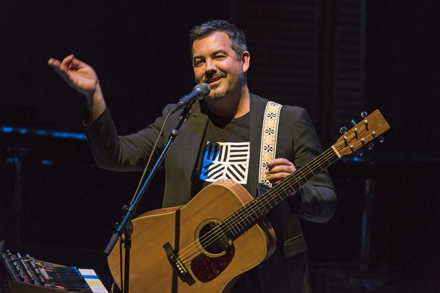 Duncan Sheik performs at Carnegie Hall in New York in 2015.
