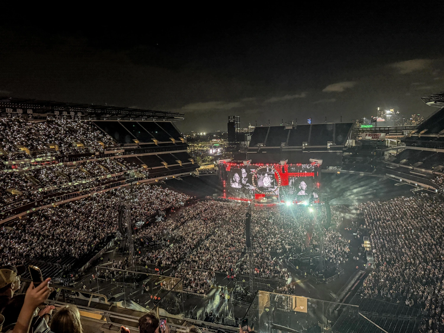 Ed Sheeran performing at Philadelphia’s Lincoln Financial Field on Sept. 19, 2026.
