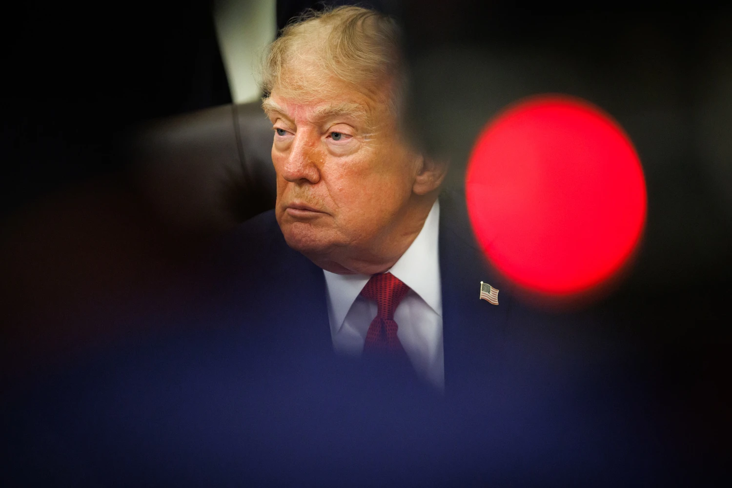 US President Donald Trump speaks during an announcement in the Oval Office of the White House in Washington, DC, US, on Friday, Sept. 18, 2026.