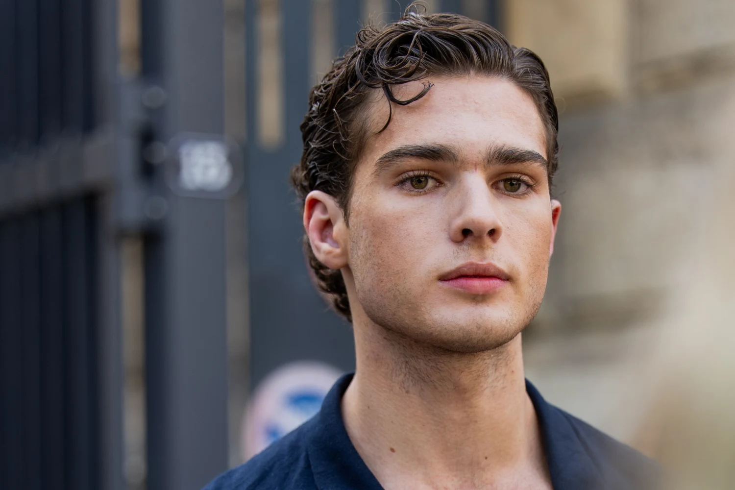 Clavicular is seen outside 424 during Day One of Paris Fashion Week - Menswear Spring/Summer 2027 on June 23, 2026 in Paris, France.