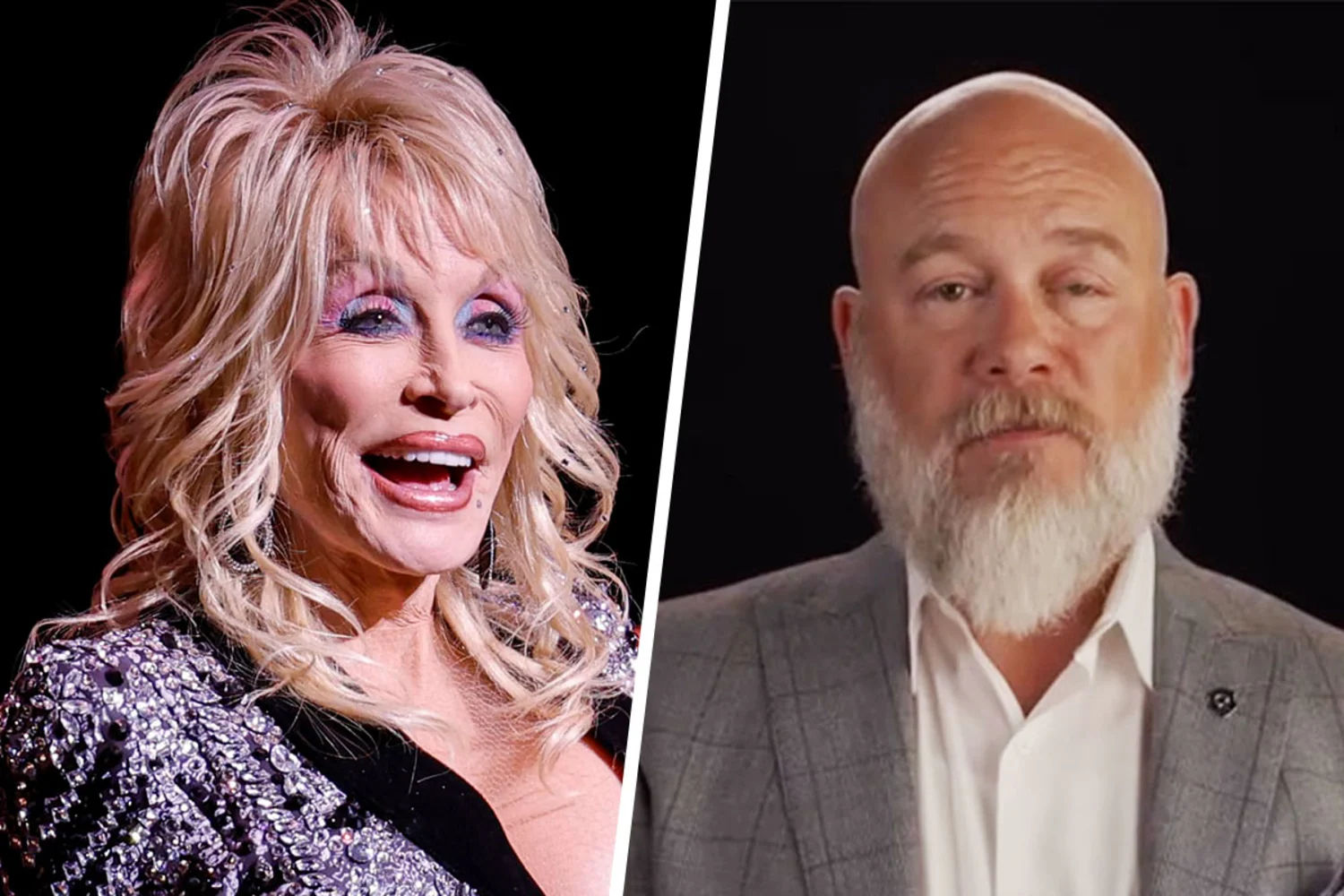 Dolly Parton and her nephew Bryan Seaver.