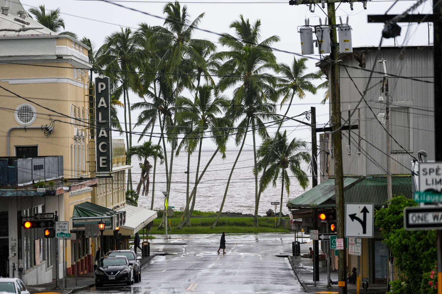 Hilo before Hurricane Nolo approaches on Sept. 26, 2026, in Hawaii.