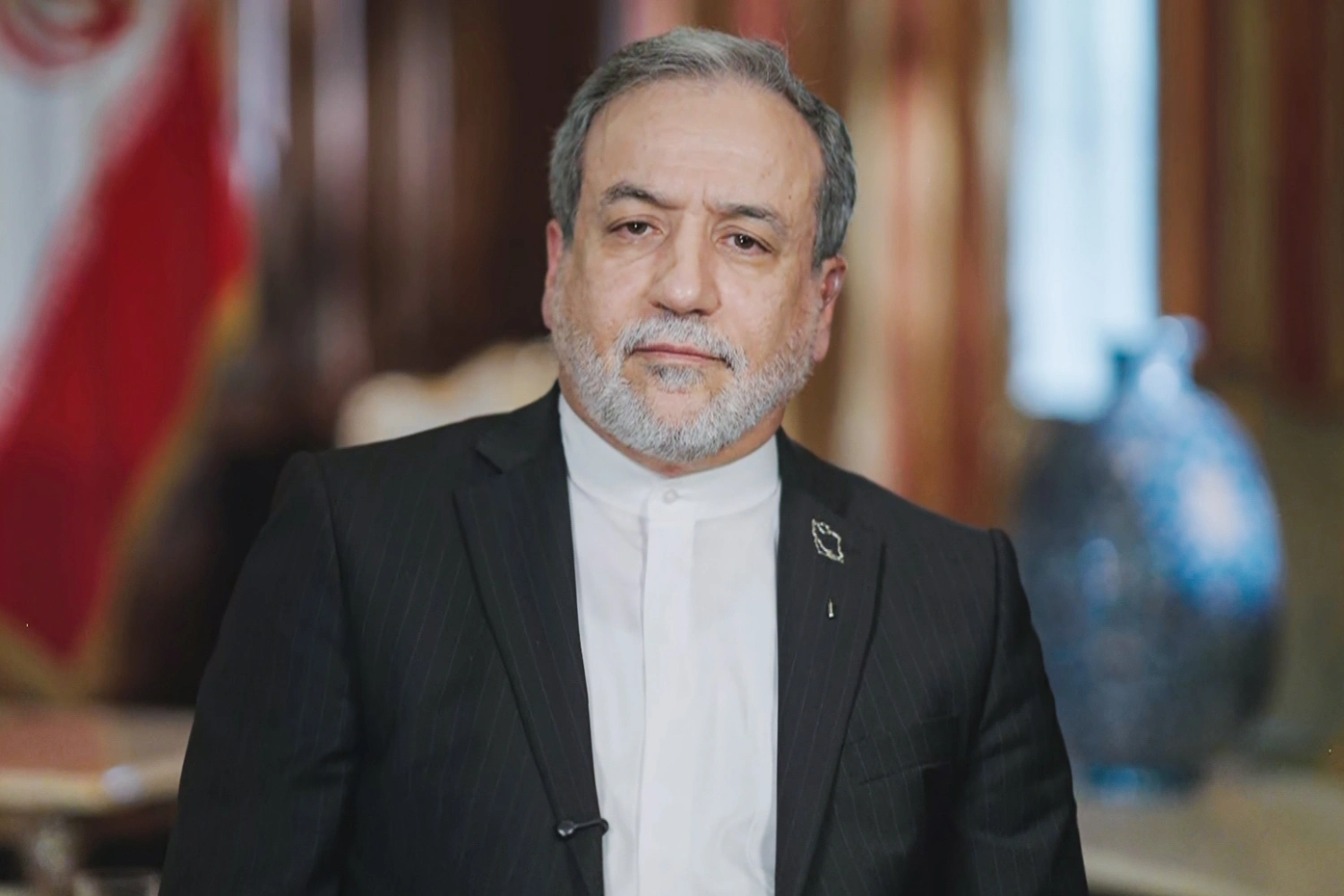 Iranian Foreign Minister Abbas Araghchi on NBC News' "Meet the Press" on Sept. 27, 2026.