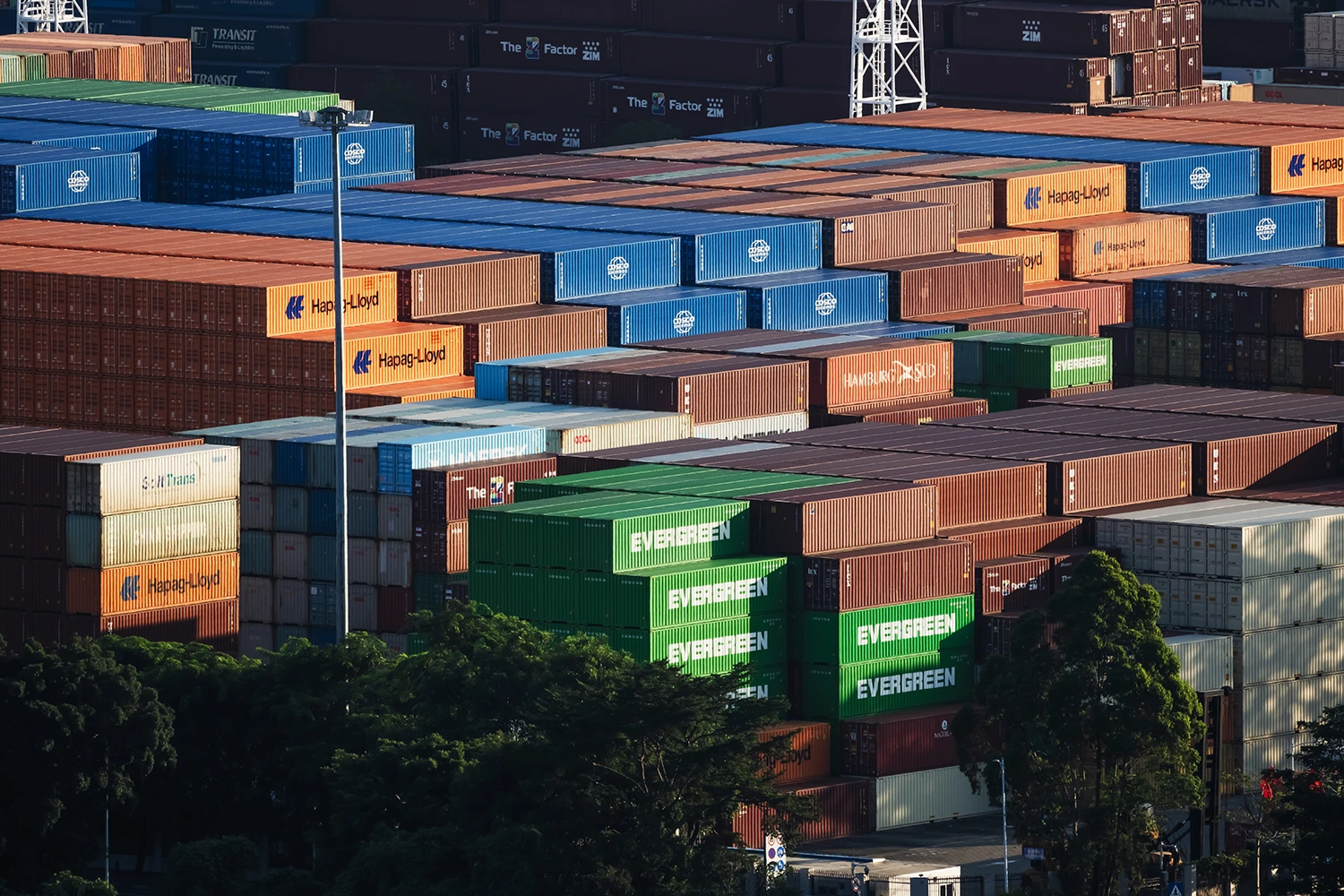 Containers at Yantian Port in Shenzhen, China on Saturday.