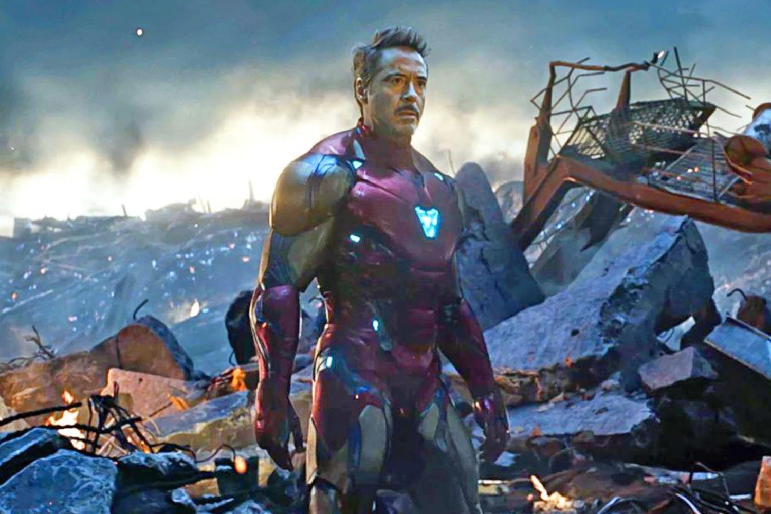 AVENGERS; ENDGAME 2019 Marvel Studios film with  Robert Downey