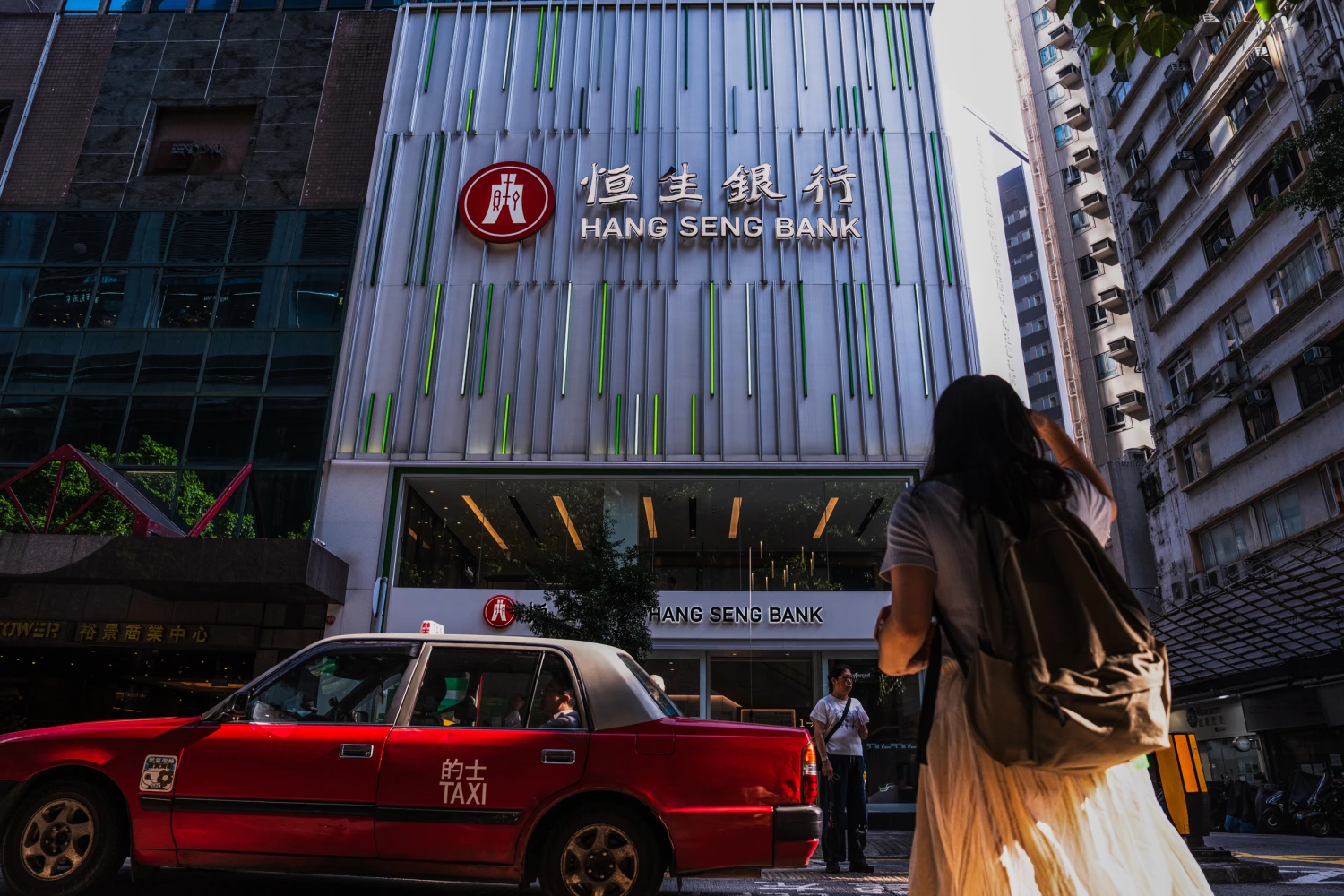 A Hang Seng Bank Ltd. branch in Hong Kong, China, on Thursday, Oct. 9, 2025.