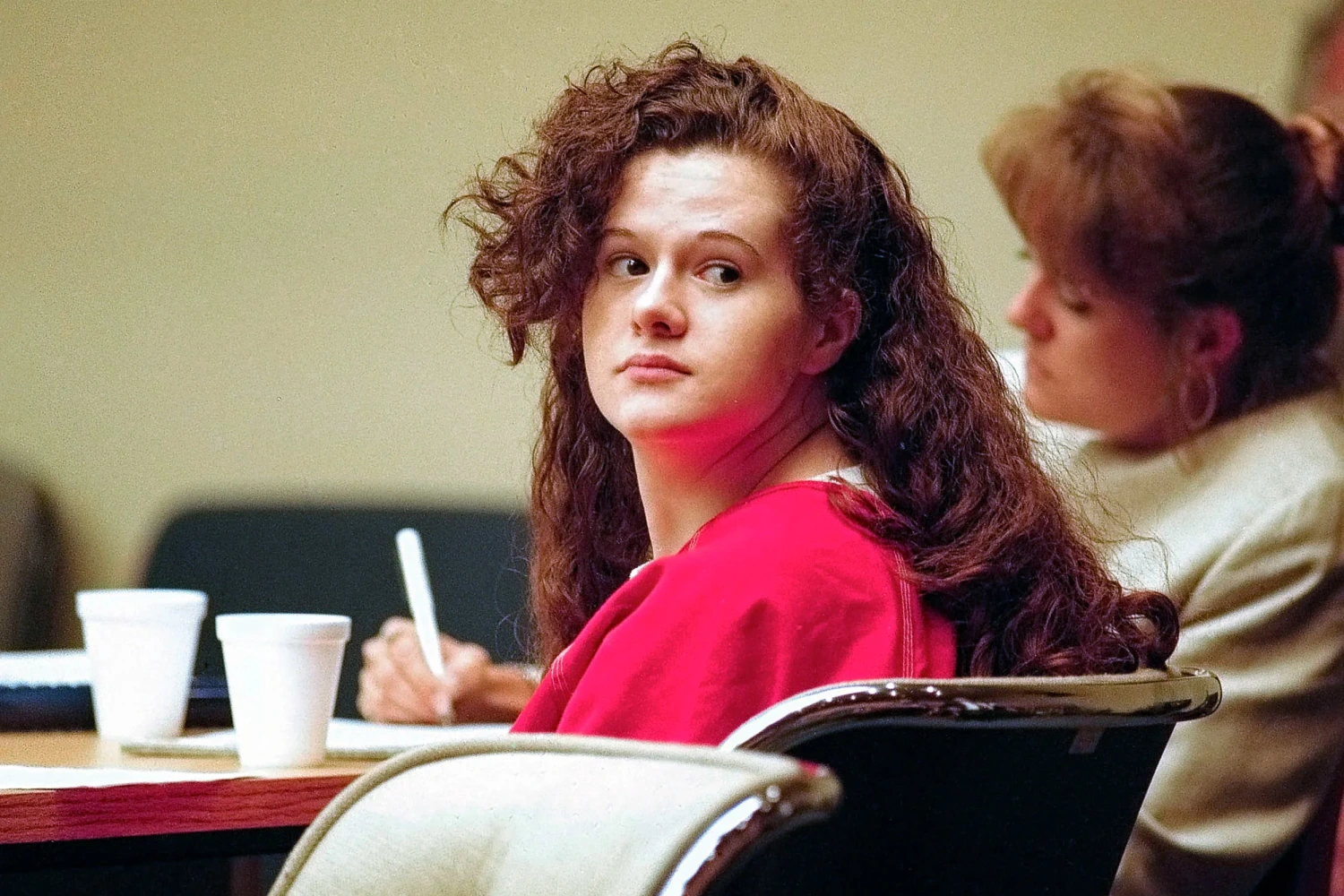 Christa Pike in court 2001.