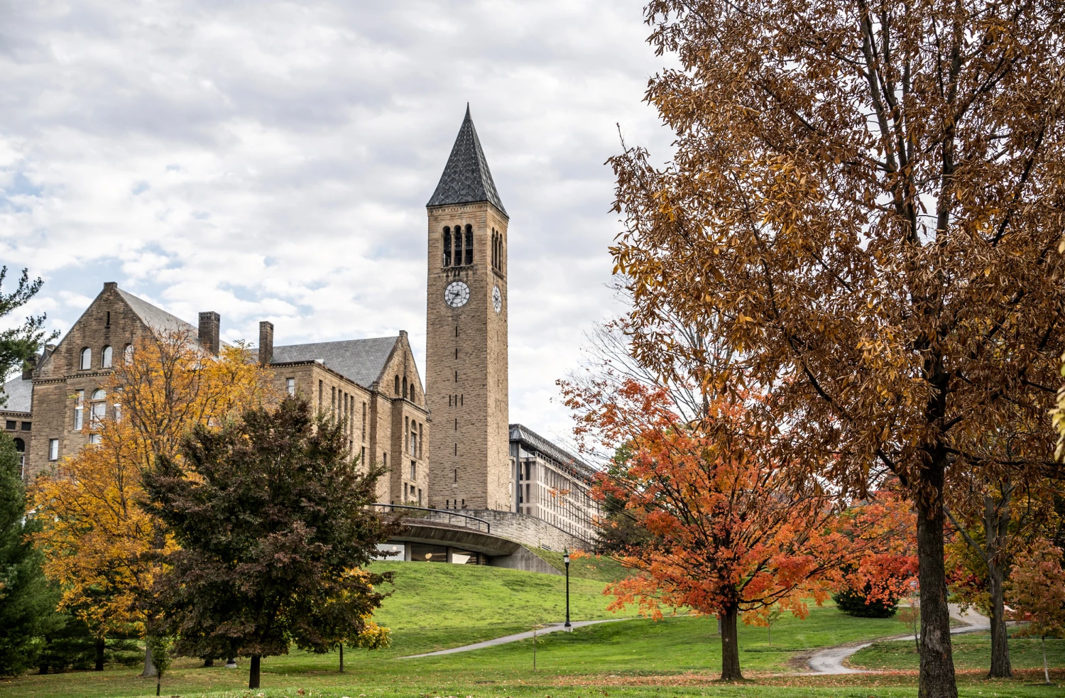 Cornell University Campus on Oct. 18, 2020.