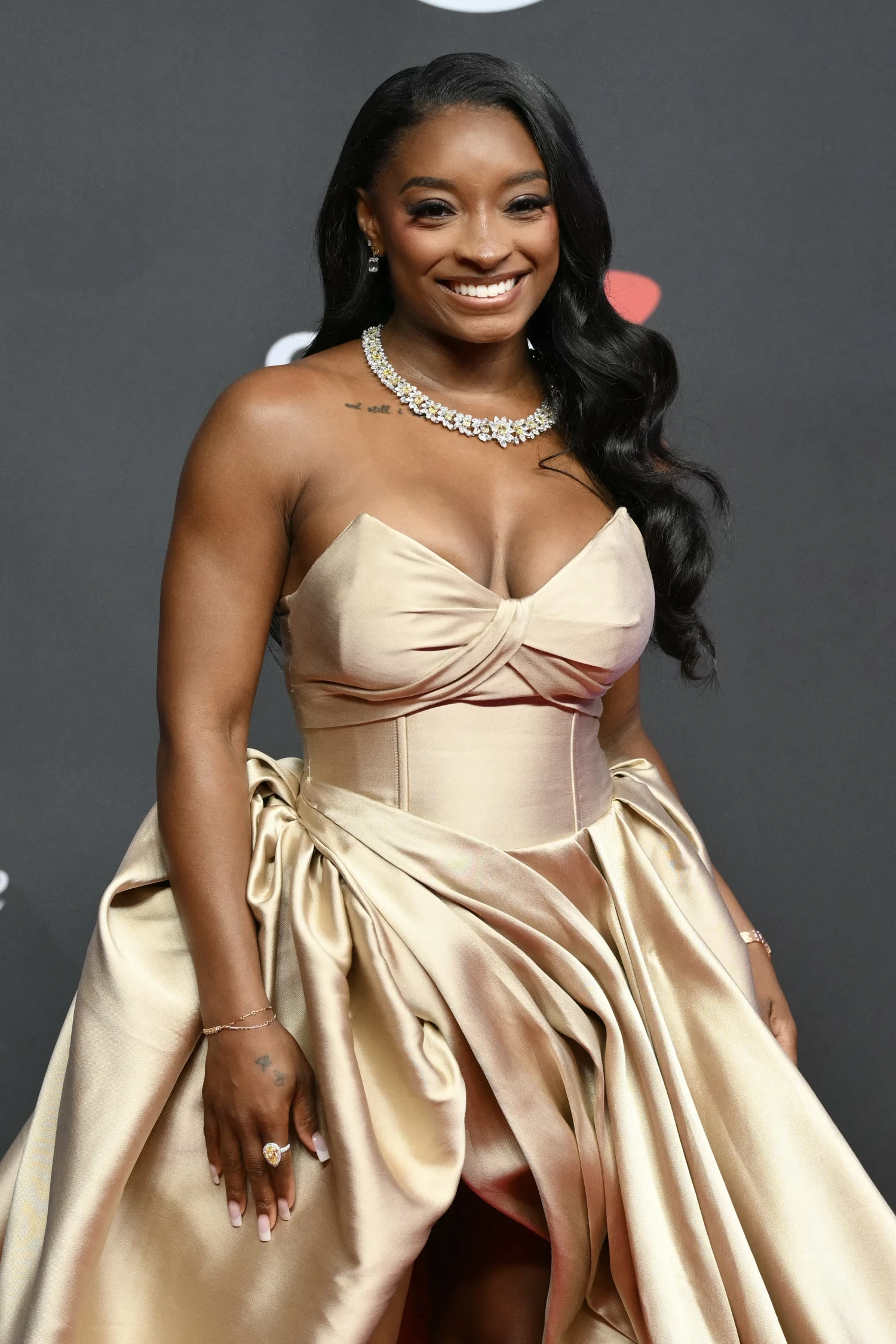 US gymnast Simone Biles attends the 2026 ESPY Awards at the David H. Koch Theater at Lincoln Center in New York on July 15, 2026. (Photo by ANGELA WEISS / AFP via Getty Images)