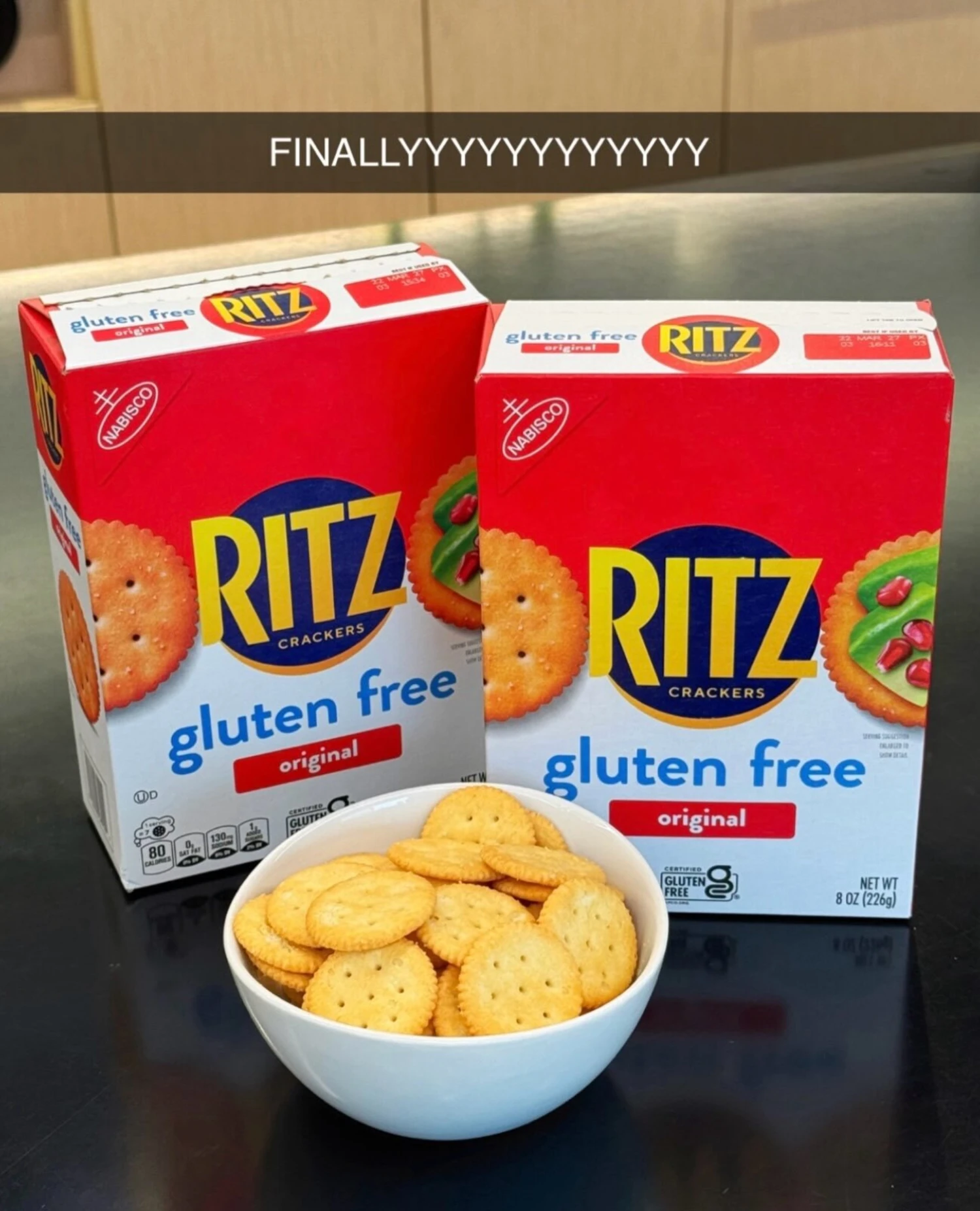 Ritz has a gluten-free version!