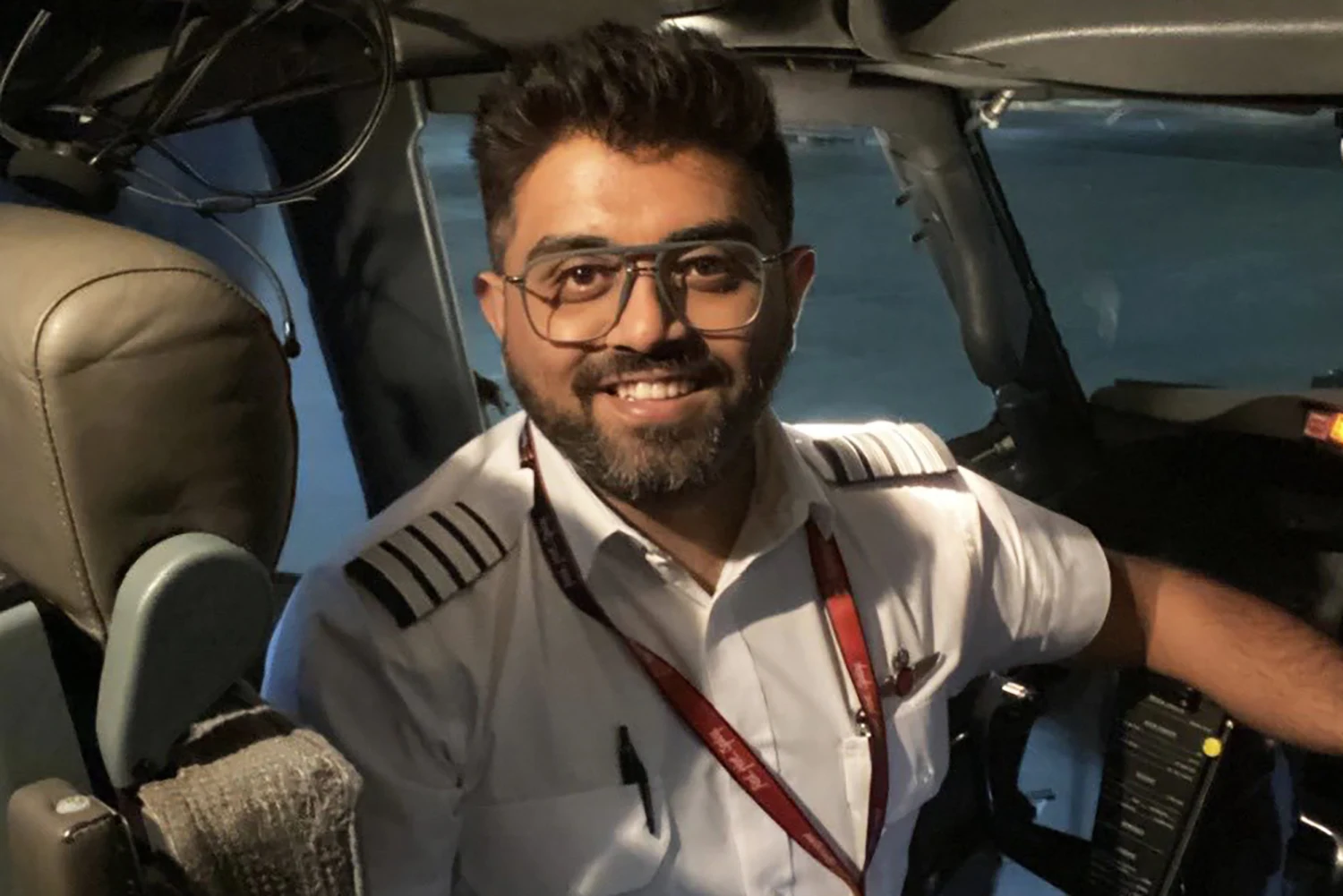 Flydubai Capt. Smit Machchhar.