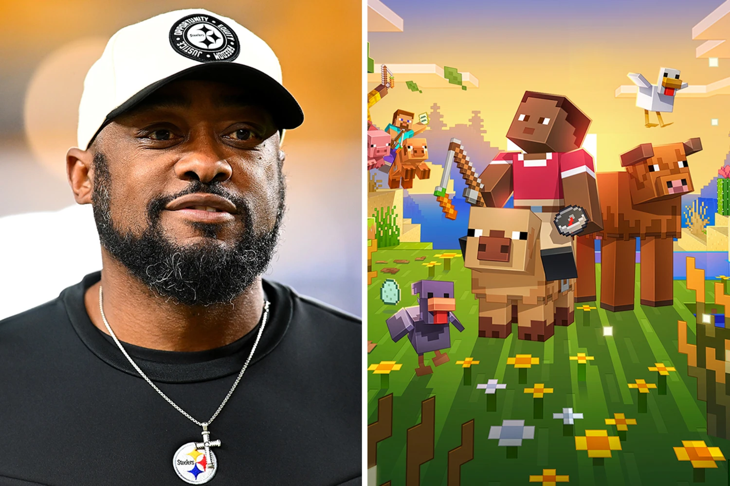 Former Pittsburgh Steelers head coach Mike Tomlin.
