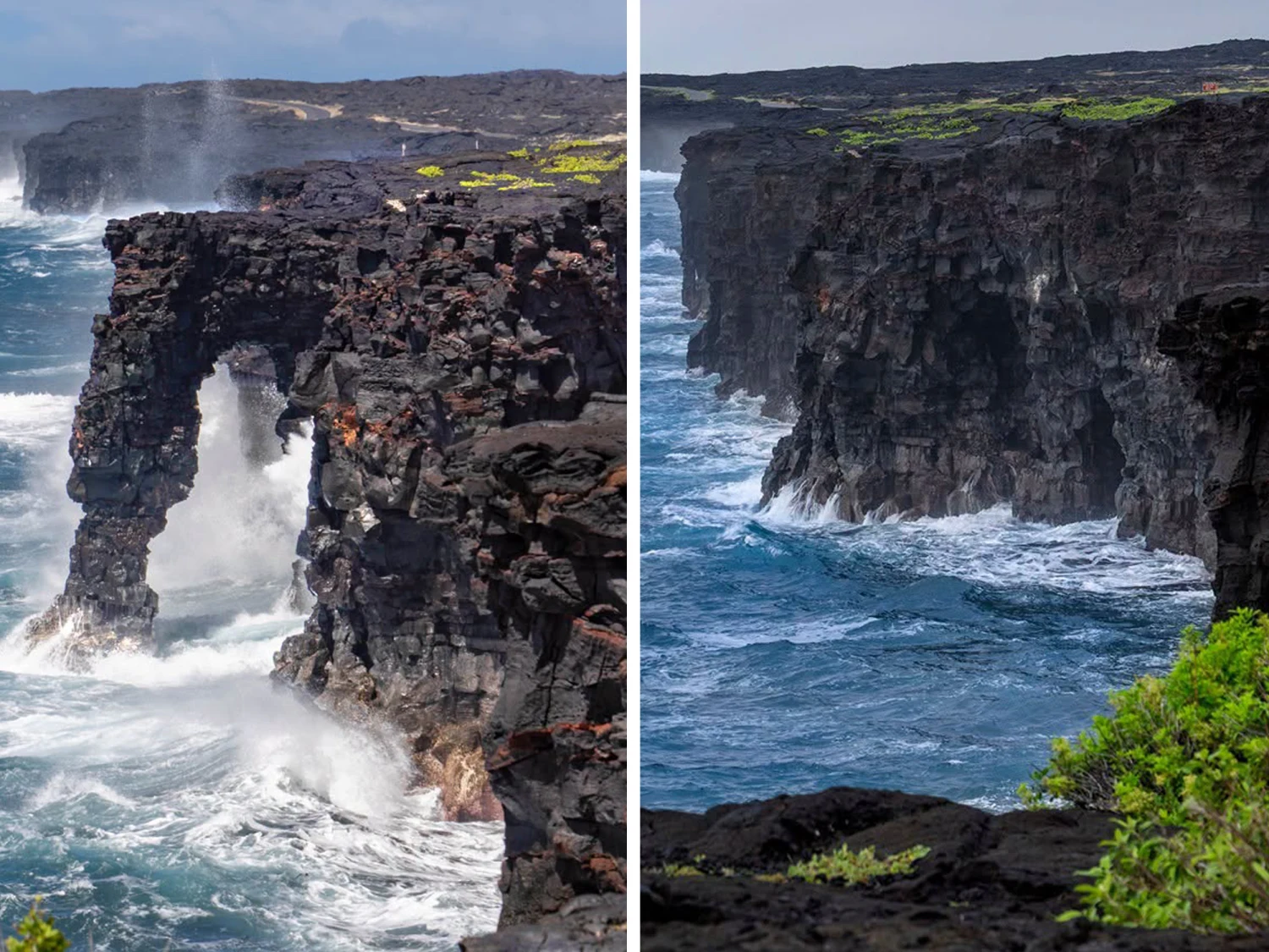 The Hōlei Sea Arch standing in July 2022 and Hōlei Sea Arch is on Sept., 30, 2026.