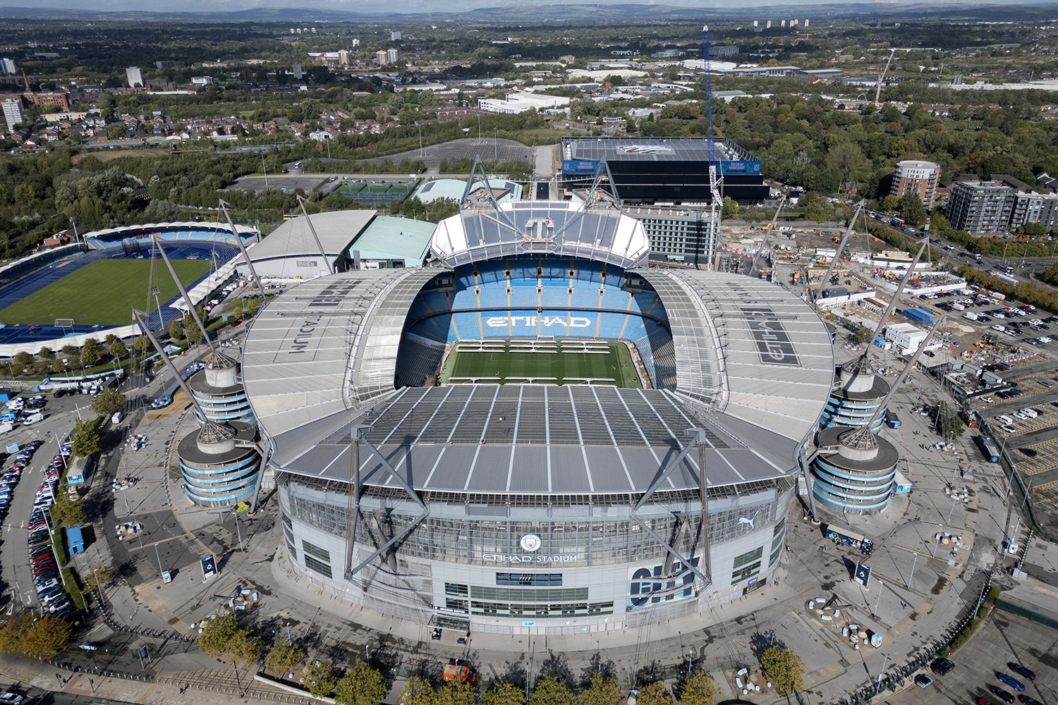 The Etihad Stadium, the home ground of Manchester City on Sept. 30, 2026.