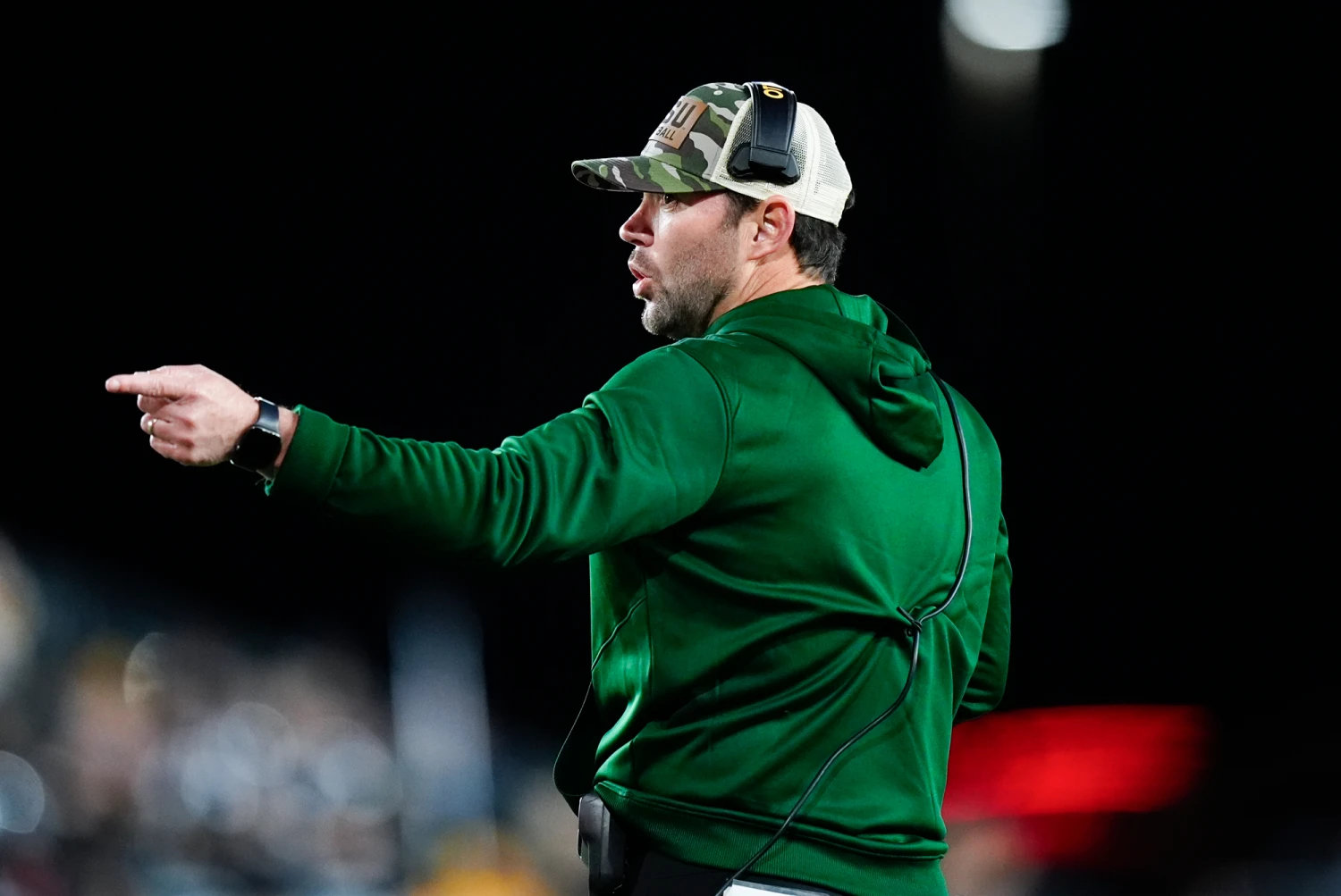 Colorado State Rams interim head coach Tyson Summers during the second half against the Wyoming Cowboys on Oct. 25, 2025.