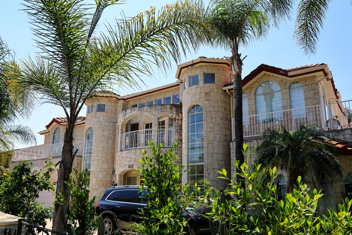 The home of Silvia Zhang and Guoiun Xuan on July 16, 2025, in Los Angeles.