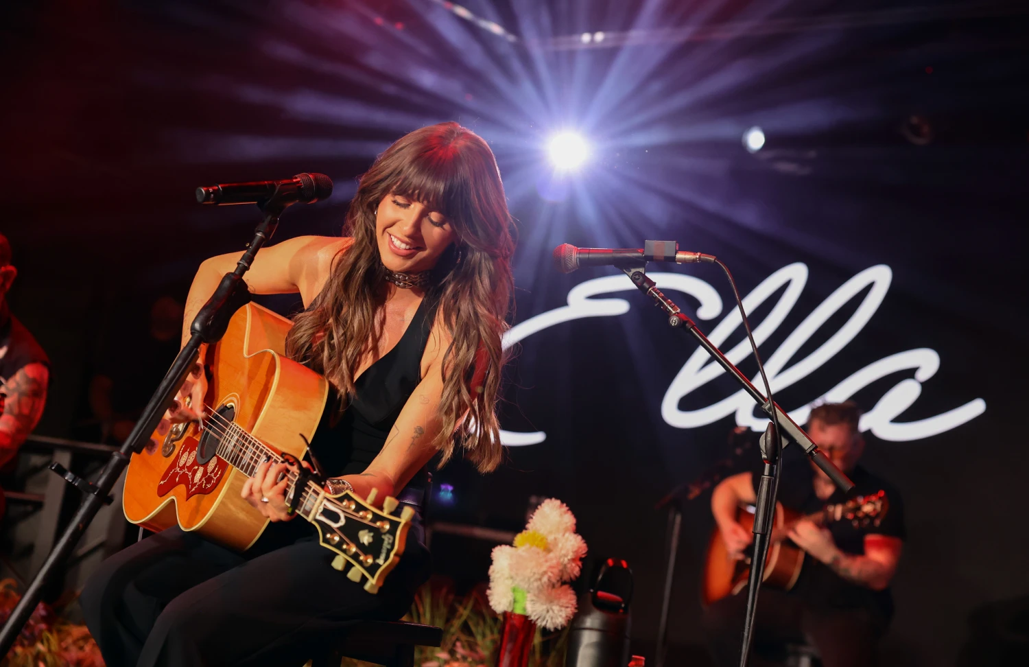 Ella Langley performs onstage during SiriusXM's Small Stage Series In Denver at Grizzly Rose on October 06, 2026 in Denver, Col.