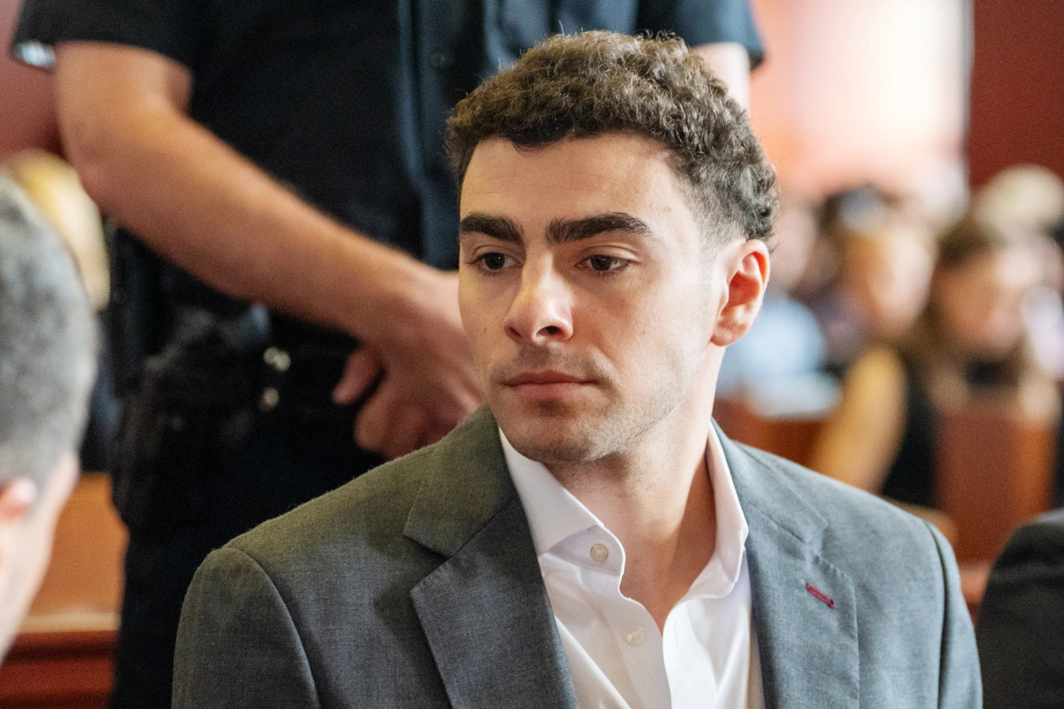 Luigi Mangione at a pre-trial appearance on Aug. 11, 2026 in New York City.