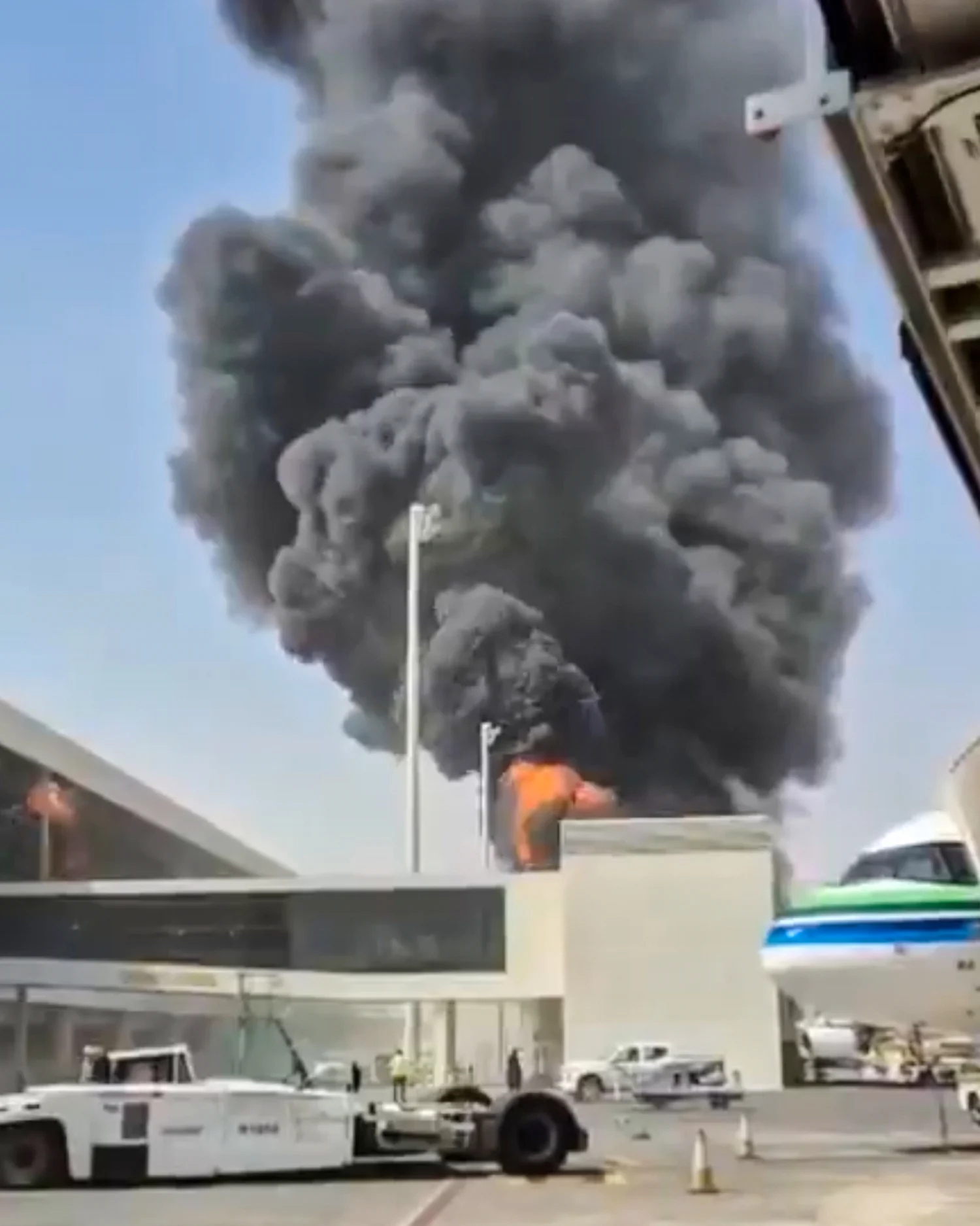 At least 225 flights at the airport had been canceled over the past 24 hours, according to flight-tracking site FlightAware.