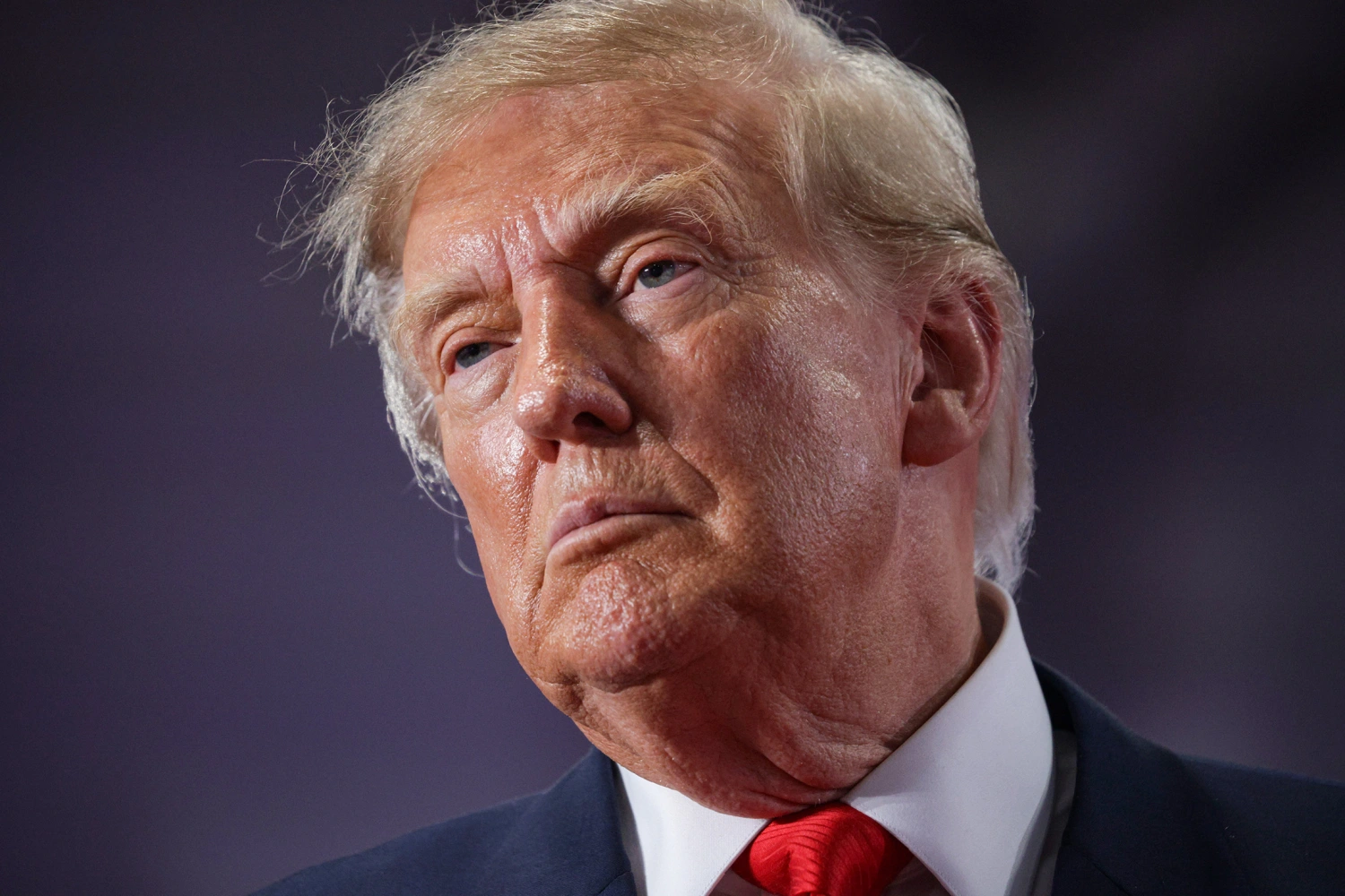 President Donald Trump speaks during an election rally at the Oncenter on October 09, 2026 in Syracuse, New York.