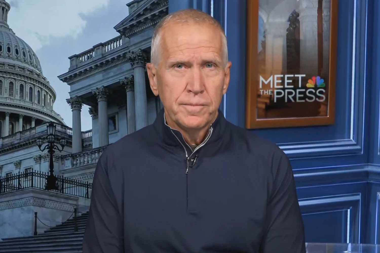 Sen. Thom Tillis, R-N.C., on NBC News' "Meet the Press" on Oct. 11, 2026.