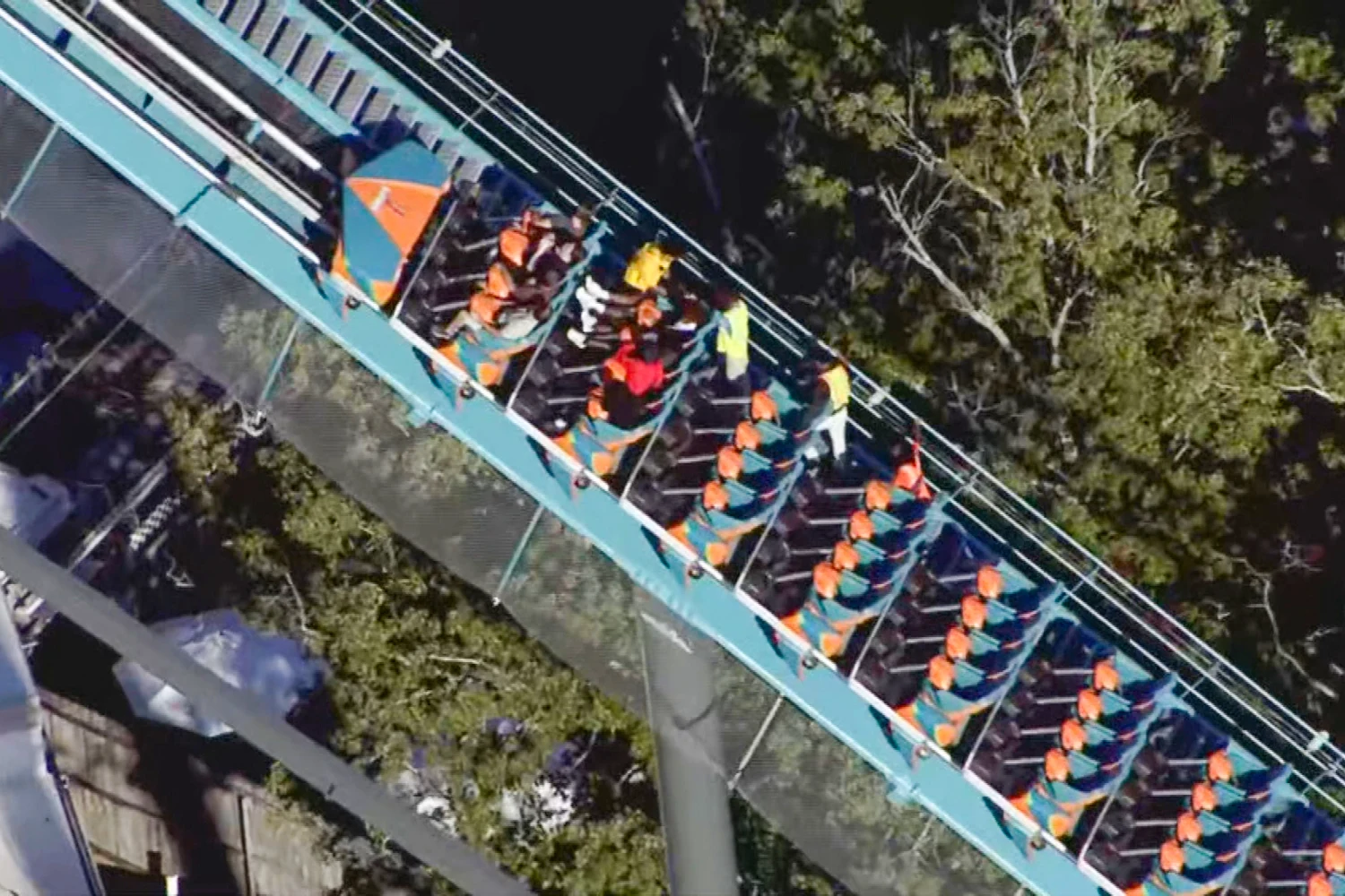 A man died after being ejected from a car on the Goliath roller coaster at Six Flags Over Georgia on Oct. 12, 2026.