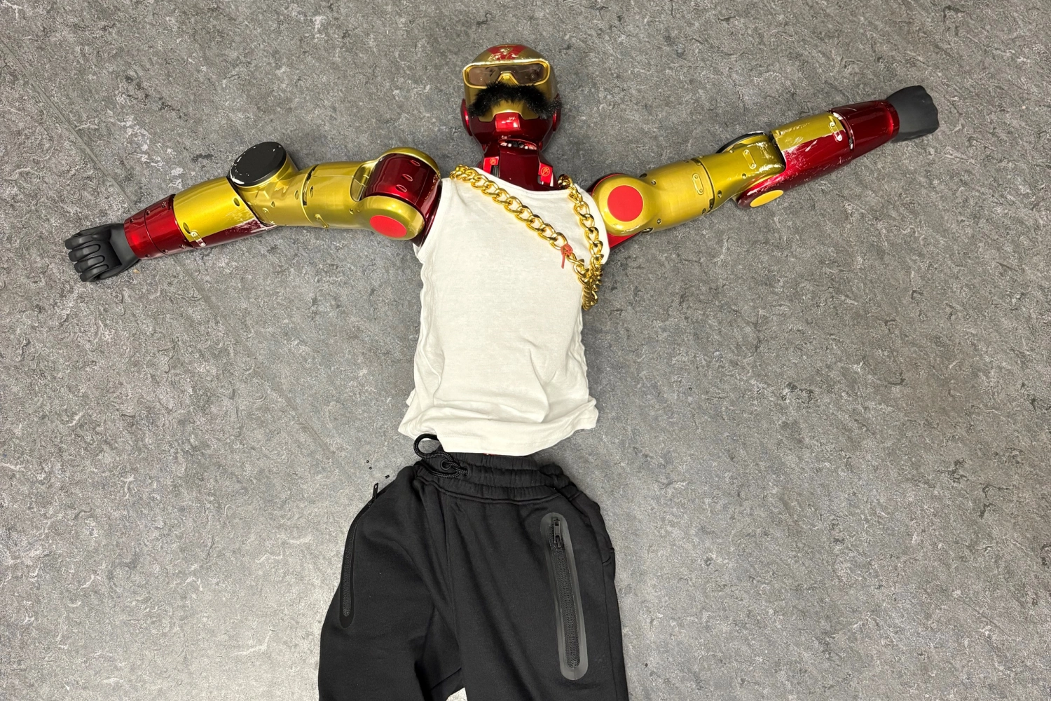 A robot was seized as evidence by police in Cologne, Germany.