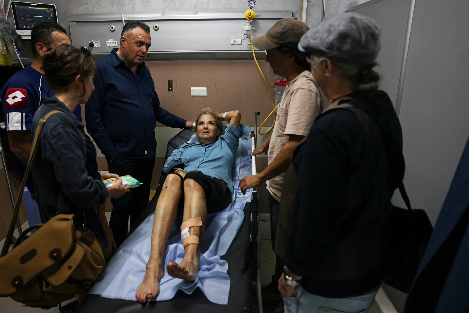 American freelance photojournalist Heidi Levine is treated after being attacked by Israeli settlers on October 16, 2026.