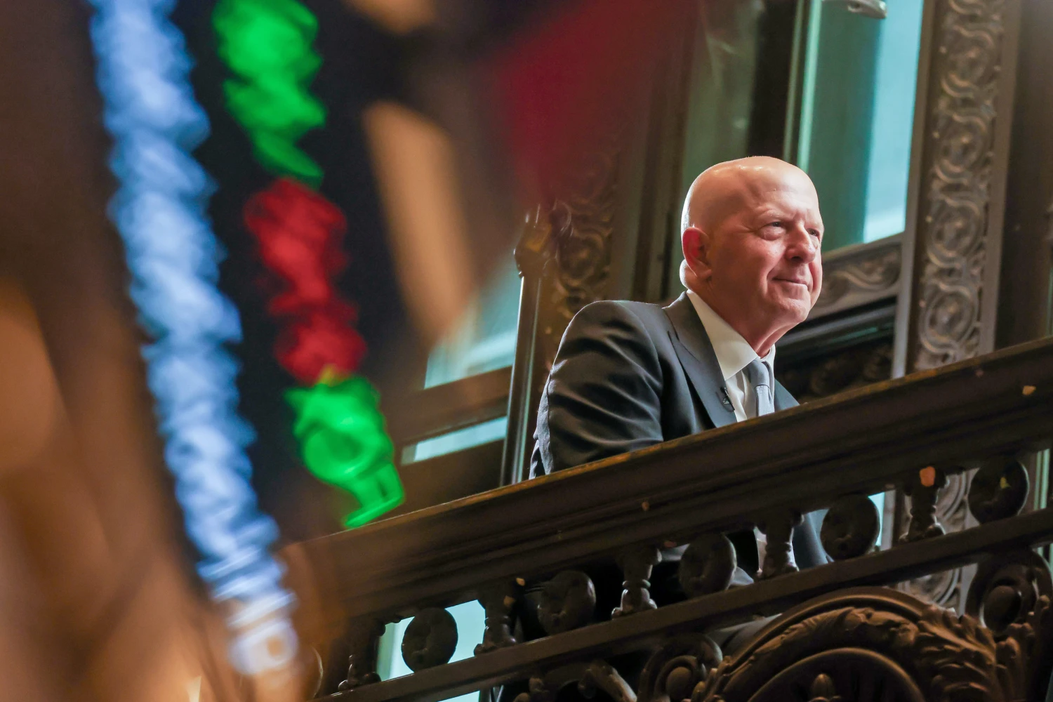 Goldman Sachs CEO David Solomon at the New York Stock Exchange on July 14, 2026.