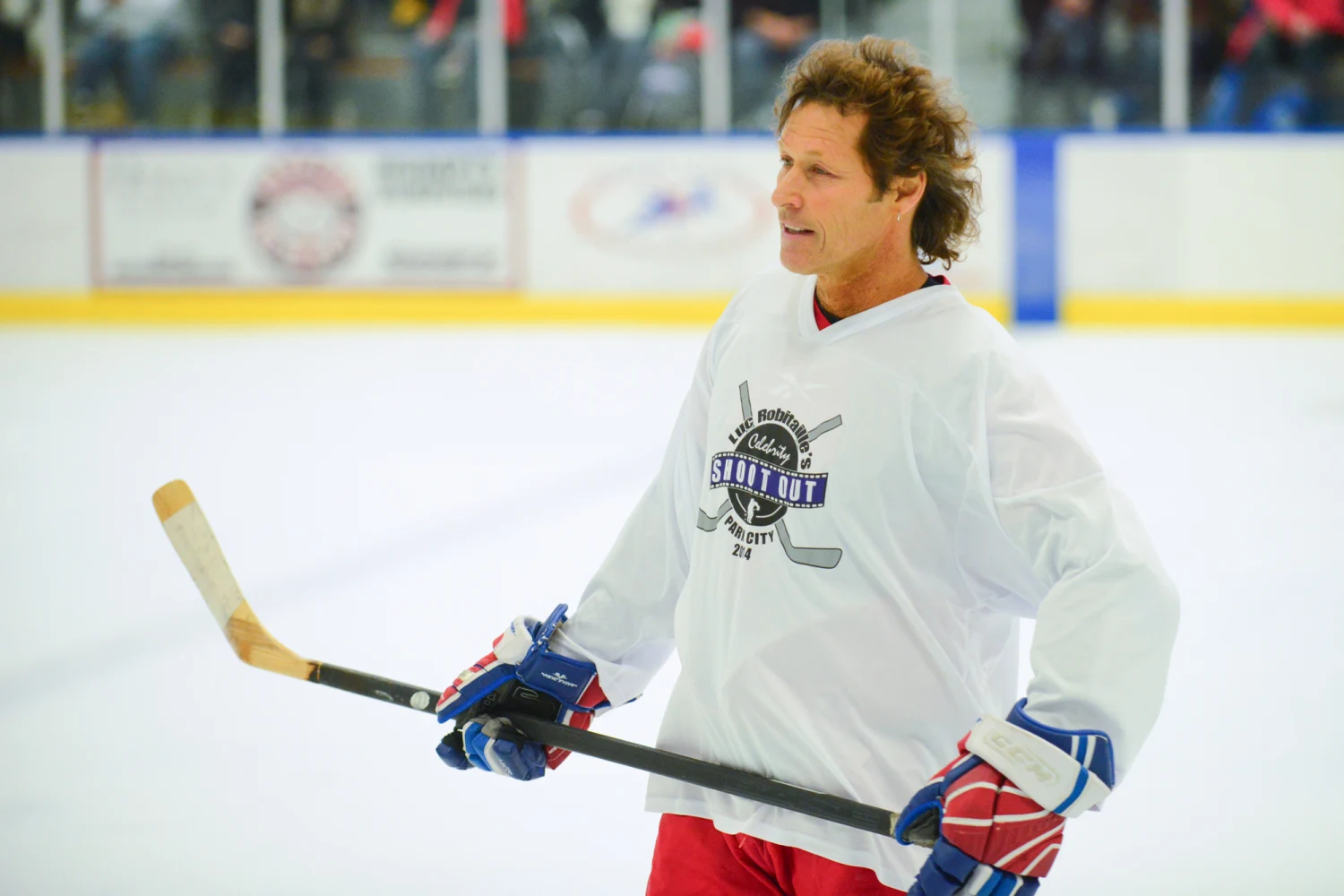 Ron Duguay attends Luc Robitaille's Celebrity Shoot Out benefitting Echoes of Hope, in Park City, Utah, on Jan. 19, 2014.