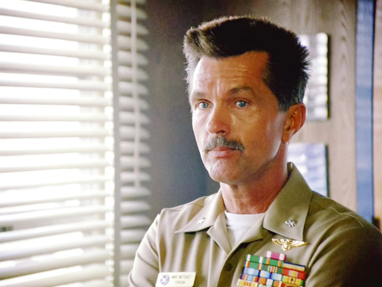 Tom Skerritt as Cdr. Mike "Viper" Metcalf in "Top Gun" in 1986.