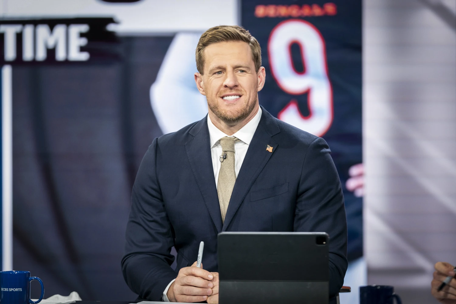 JJ Watt on CBS Sports NFL Today on Sept. 8, 2024.