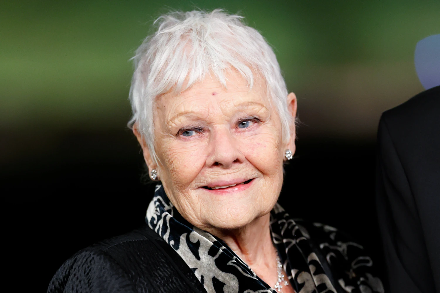 Dame Judi Dench attends the 'Finding Harmony: A King's Vision' Windsor Castle Premiere at Windsor Castle on Jan. 28, 2026 in Windsor, England.